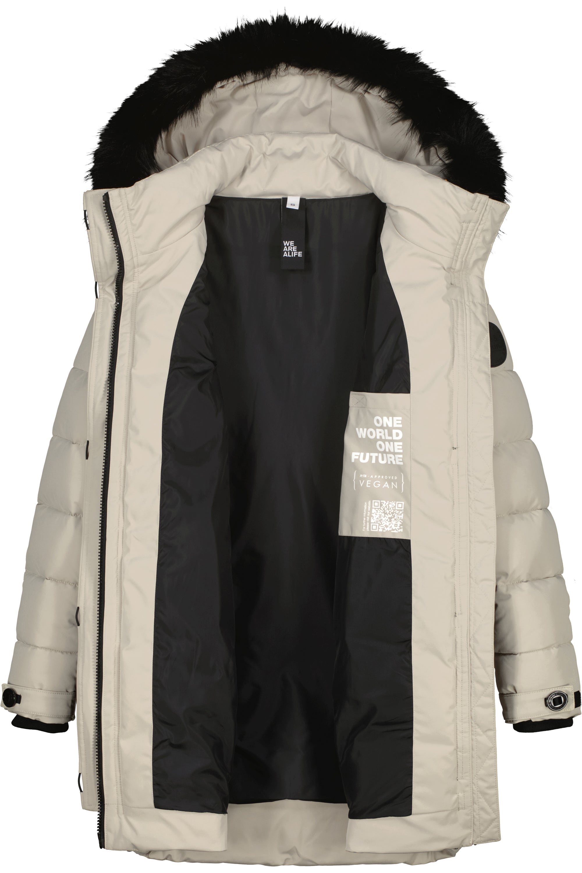 AmaliaAK A Puffer Coat Beige