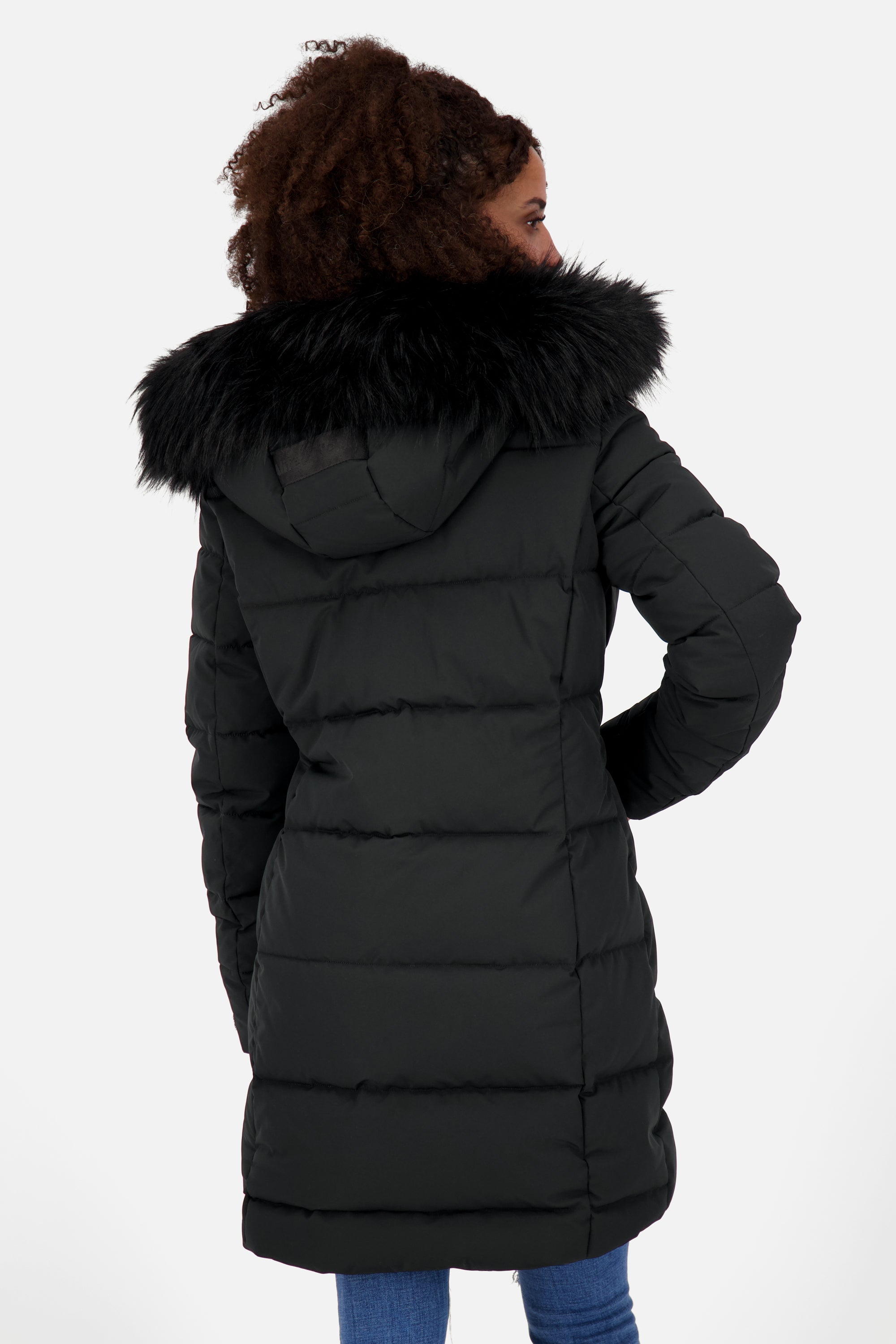 AmaliaAK A Puffer Coat Schwarz