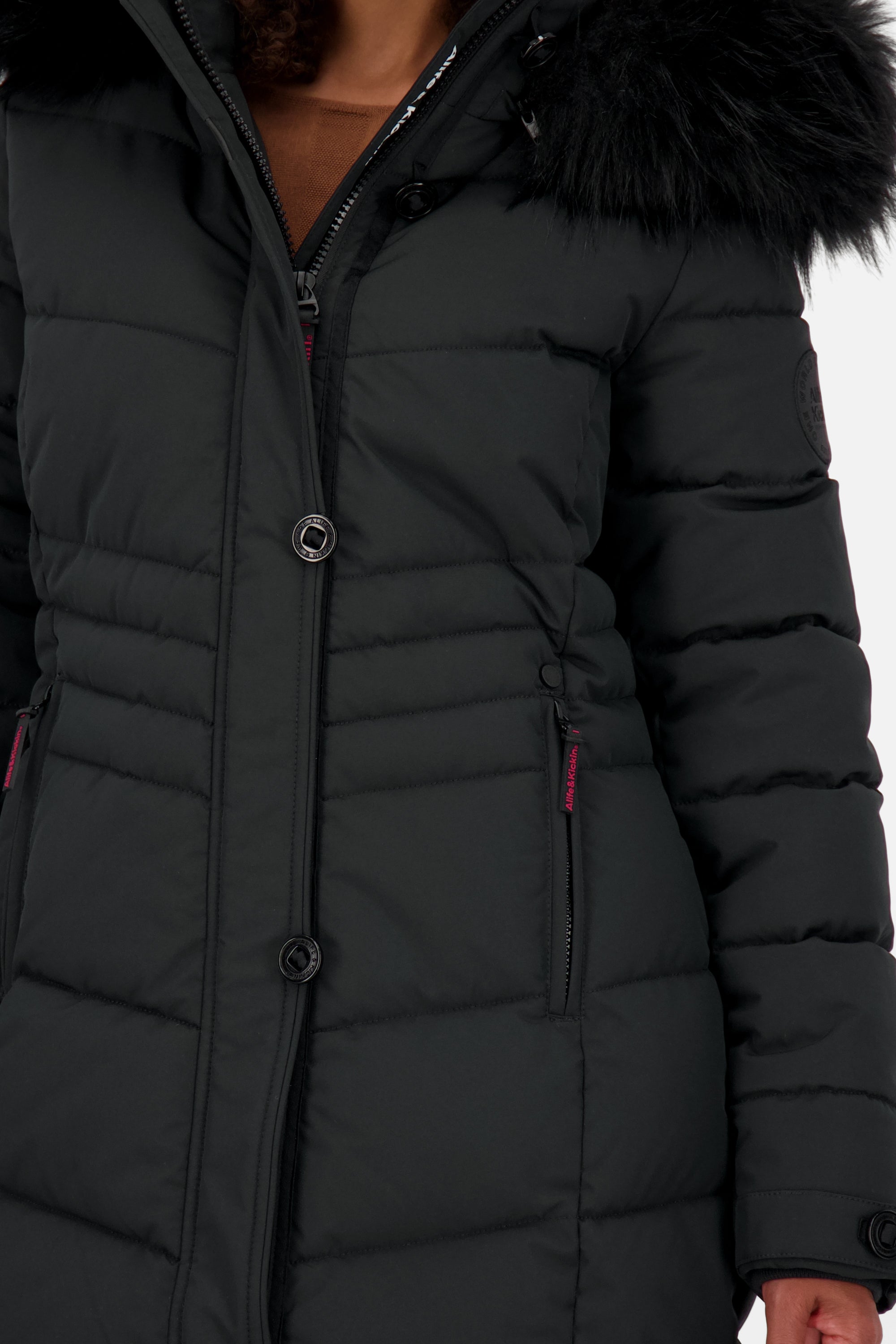 AmaliaAK A Puffer Coat Schwarz