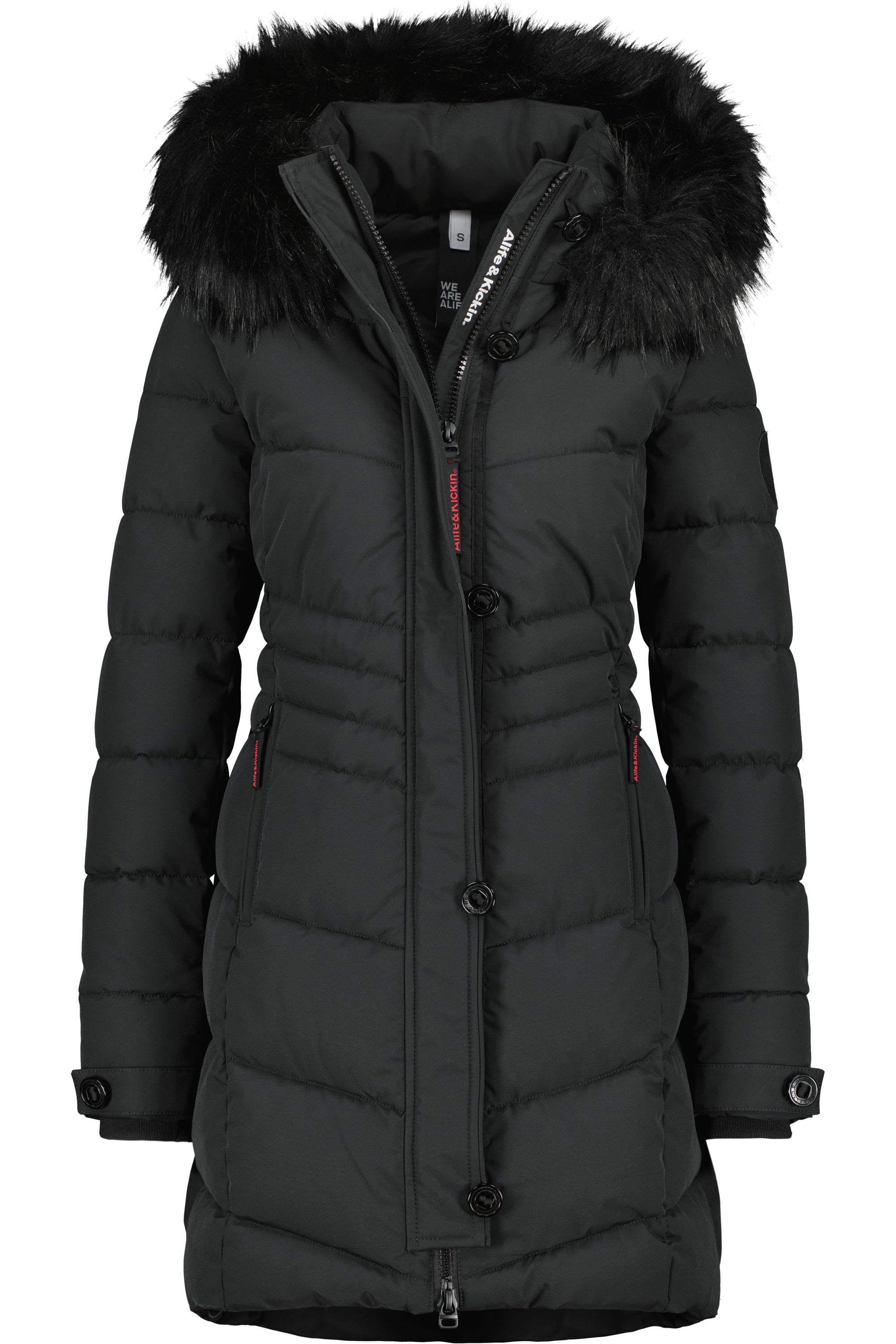 AmaliaAK A Puffer Coat Schwarz