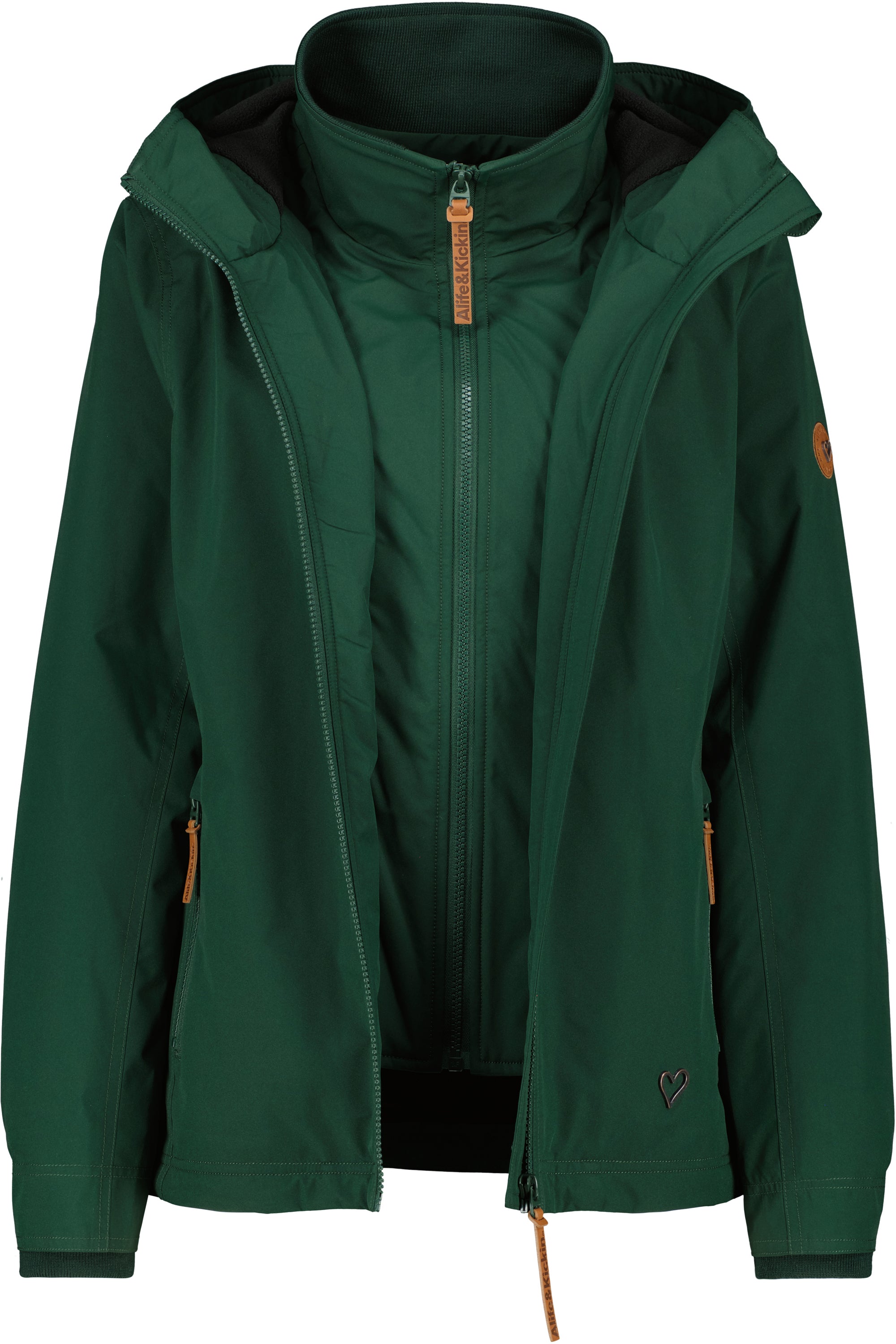 GinaAK A Jacket Dunkelgrün