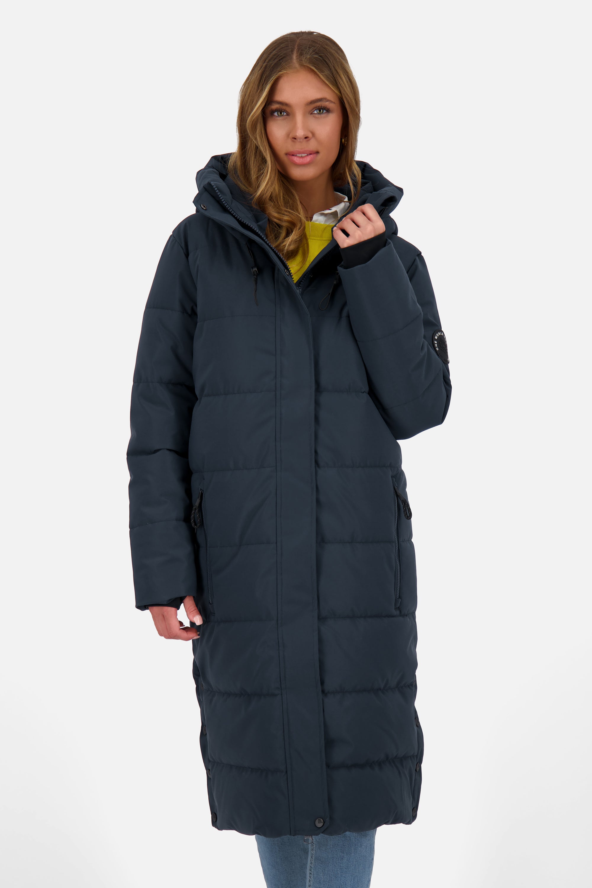 KatiaAK A Puffer Coat  Dunkelblau