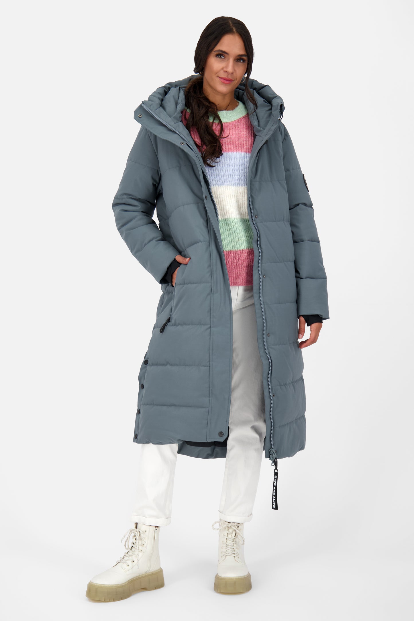 KatiaAK A Puffer Coat basalt