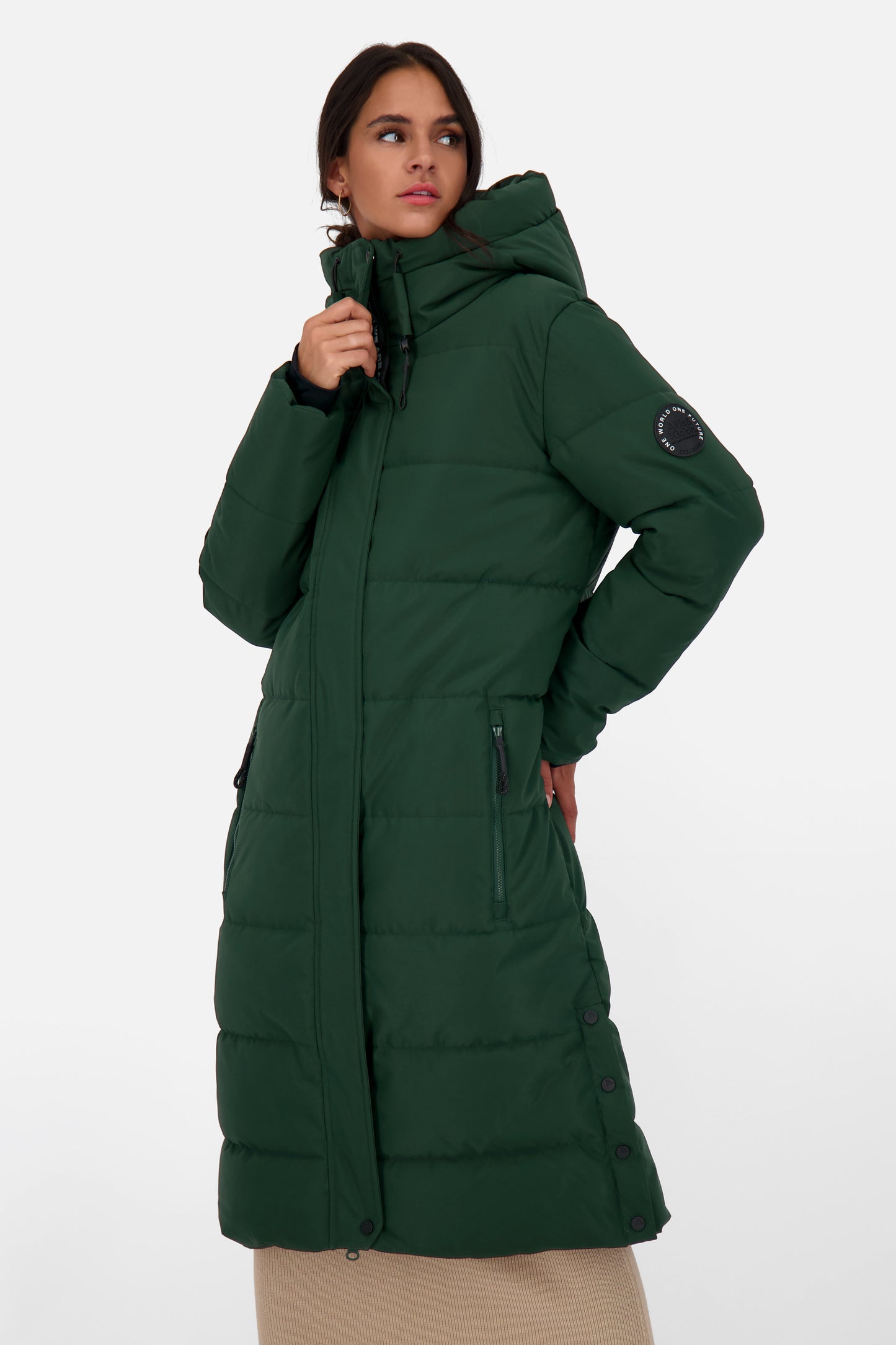 KatiaAK A Puffer Coat Dunkelgrün