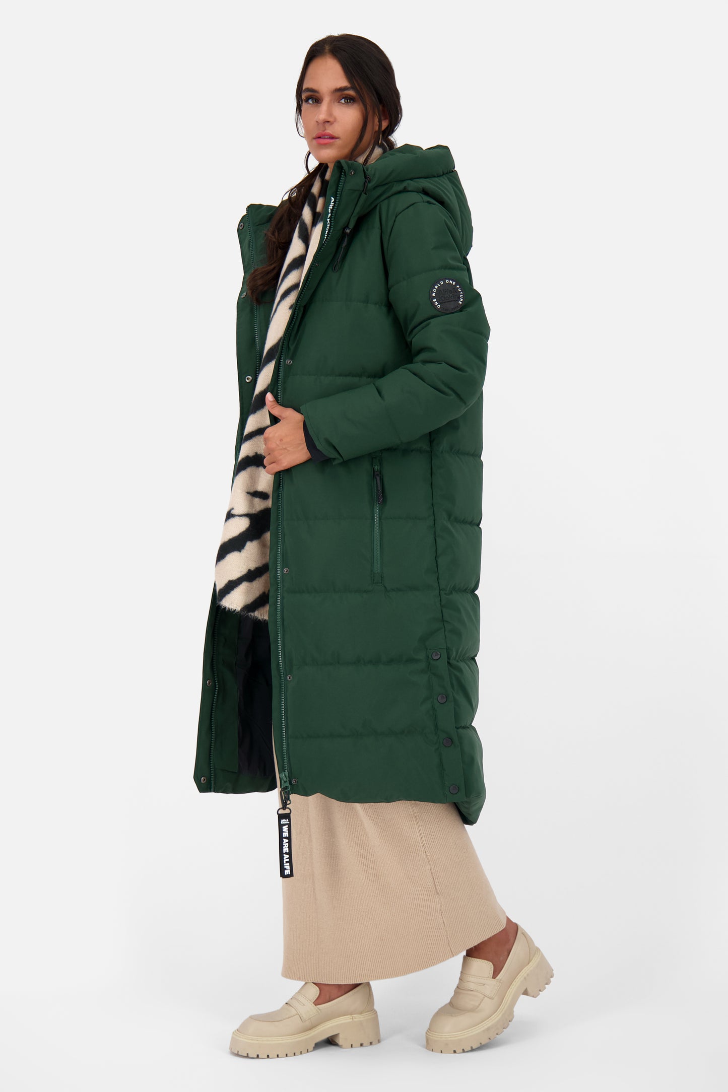 KatiaAK A Puffer Coat Dunkelgrün