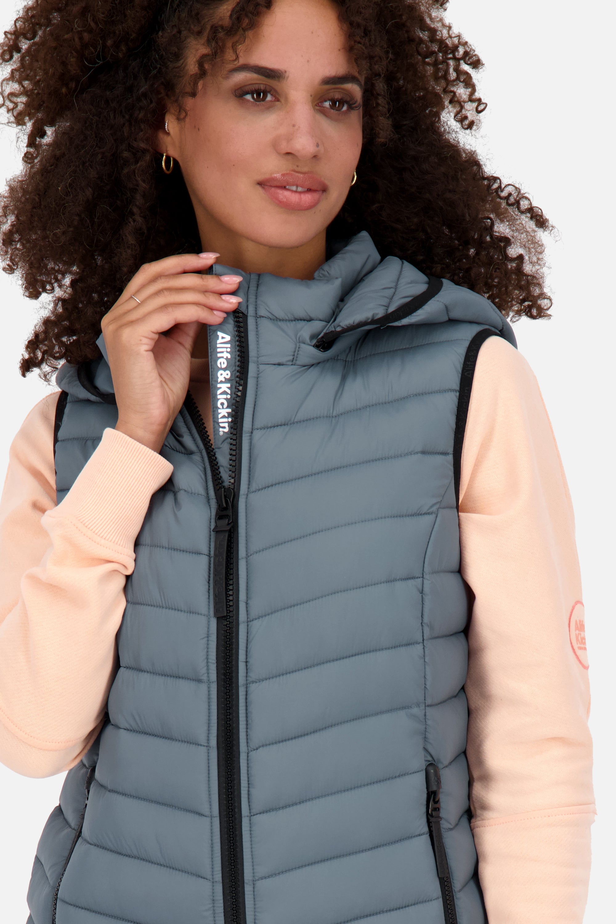 LenkaAK A Short Vest Hellblau