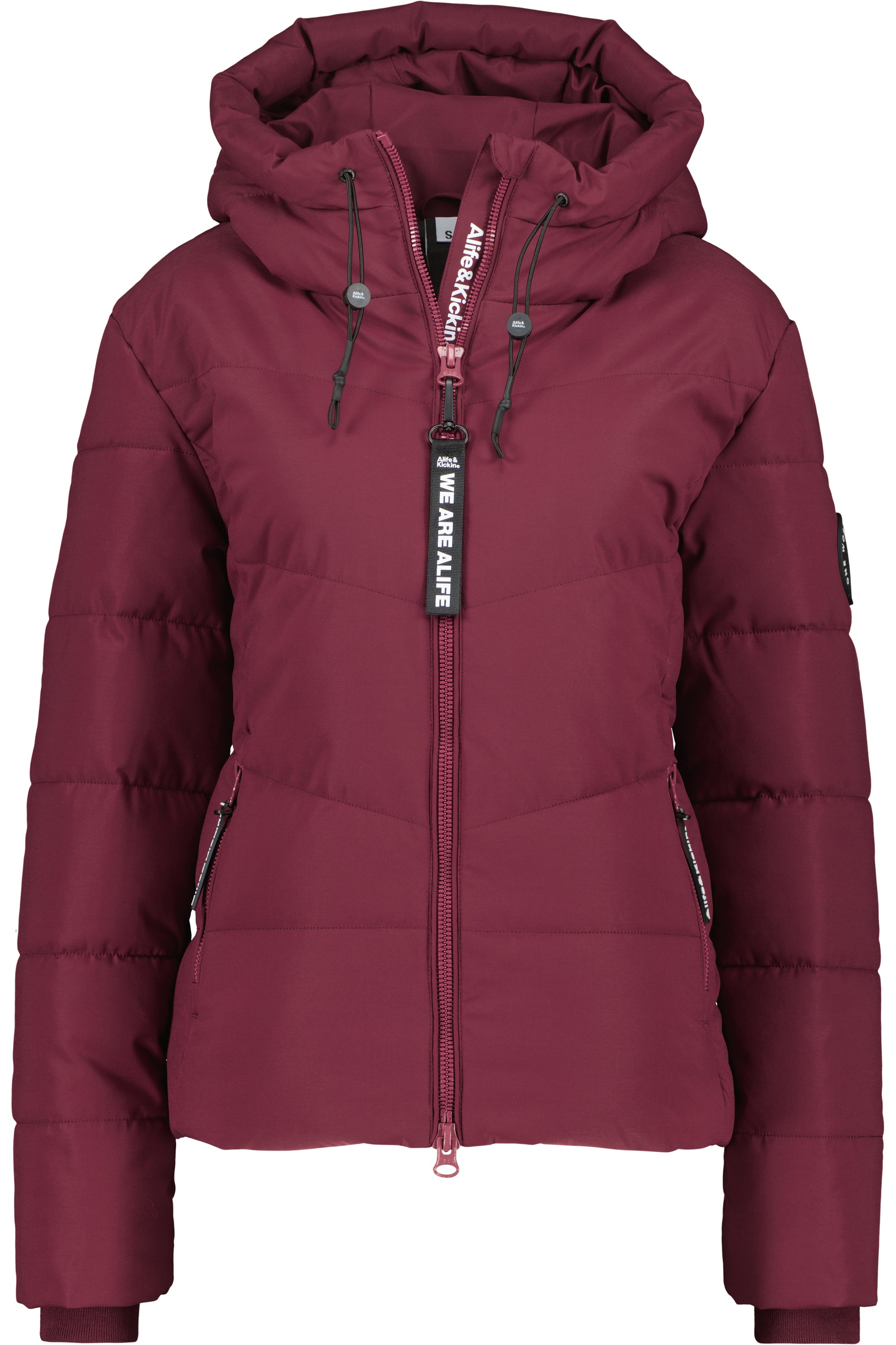 MicaelaAK A Puffer Jacket Dunkelrot
