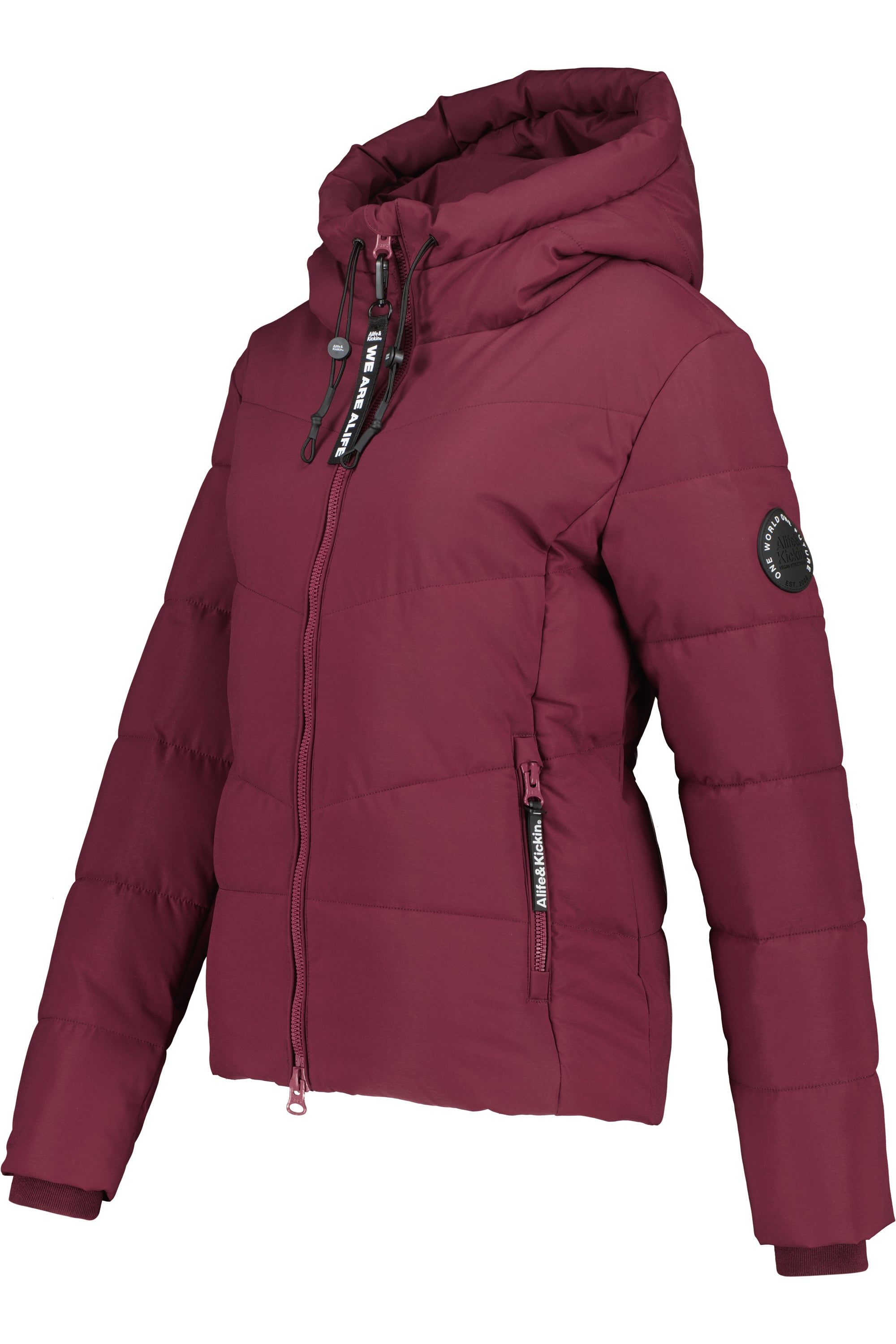 MicaelaAK A Puffer Jacket Dunkelrot