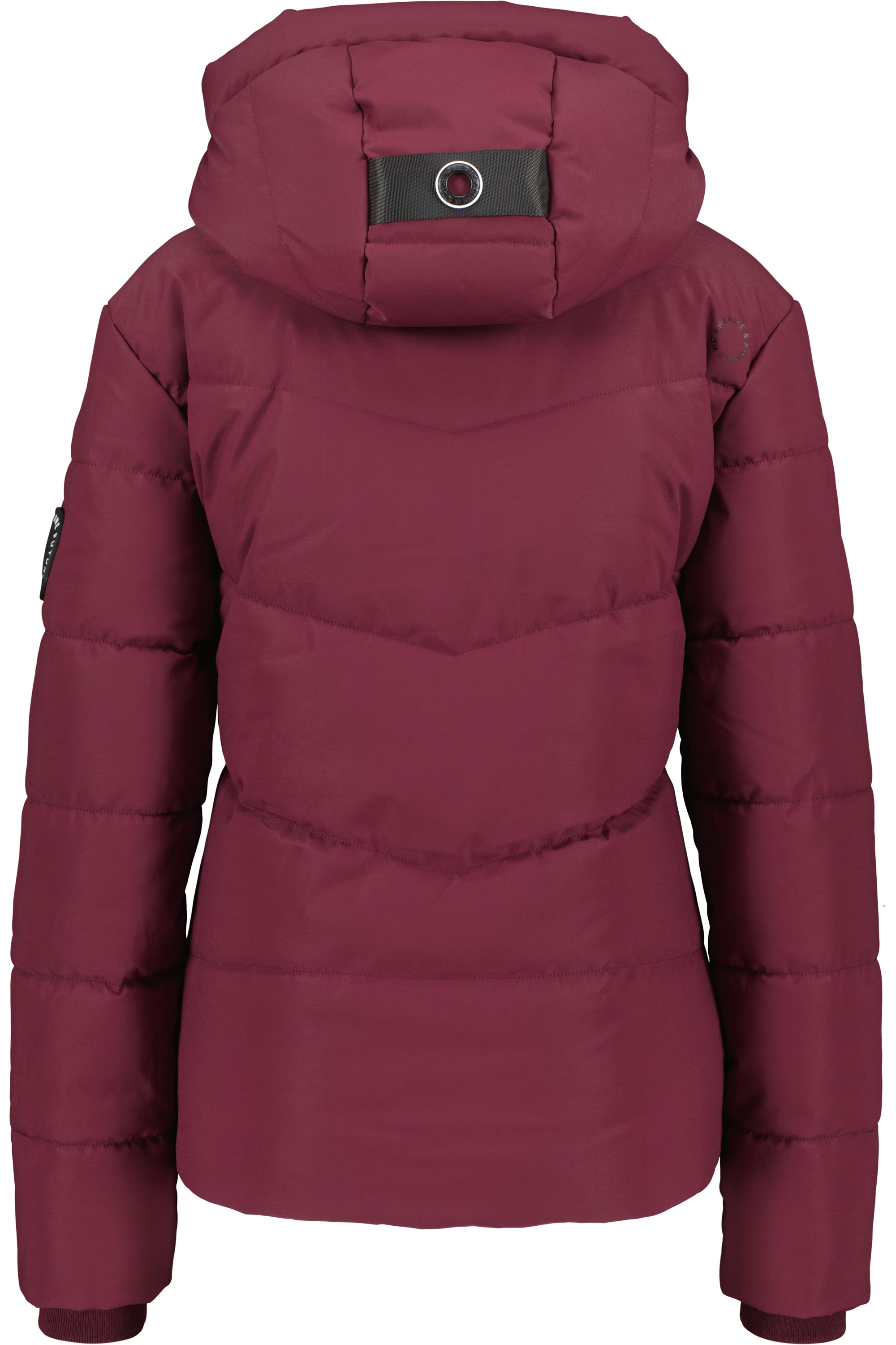 MicaelaAK A Puffer Jacket Dunkelrot