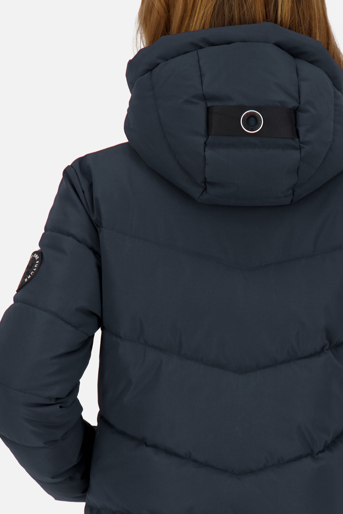 MicaelaAK A Puffer Jacket Dunkelblau