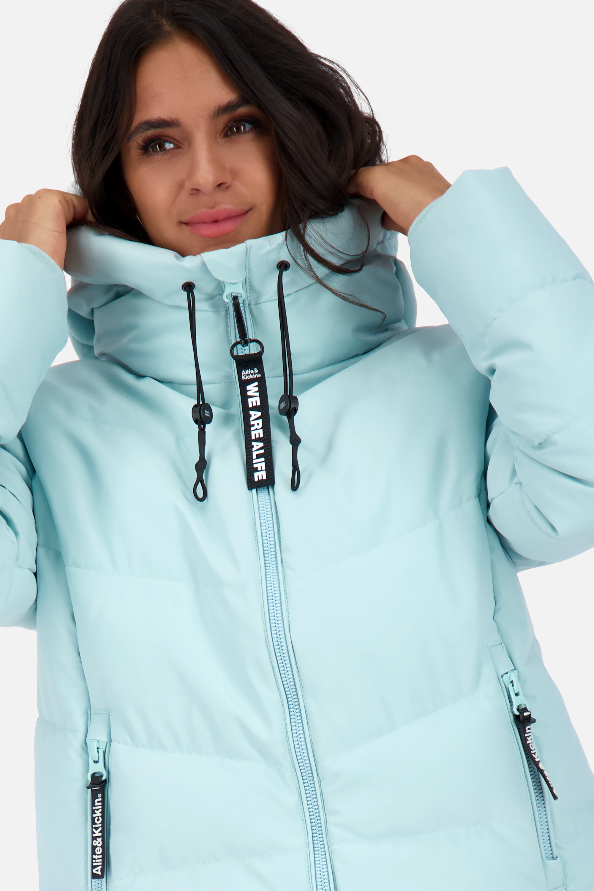 MicaelaAK A Puffer Jacket Blau