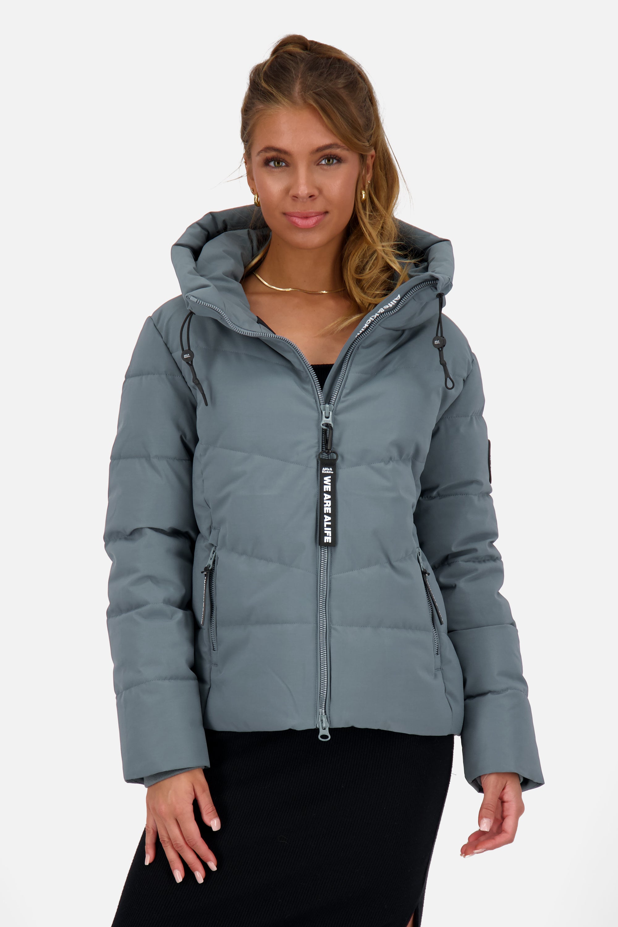 MicaelaAK A Puffer Jacket Hellblau