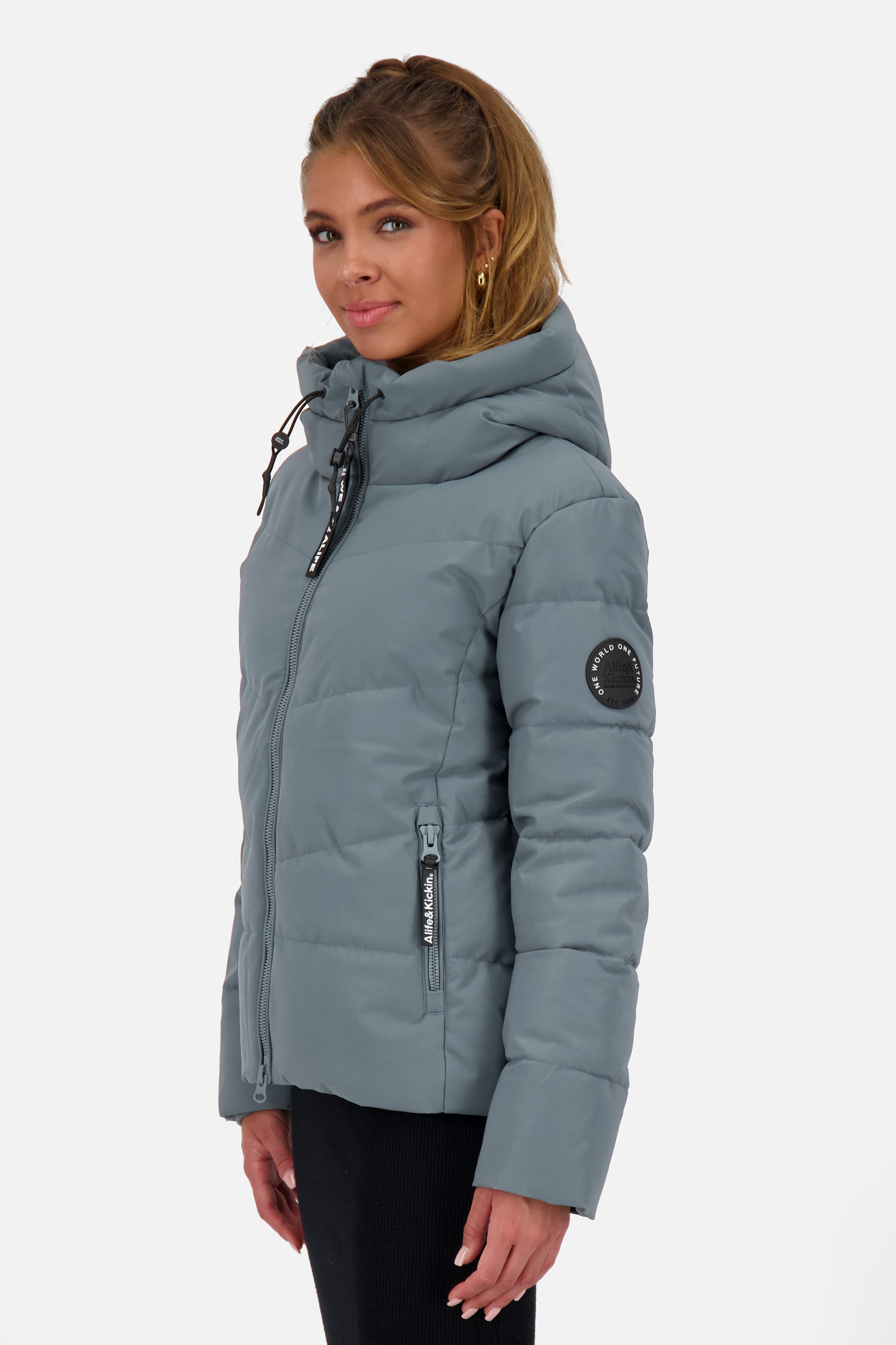 MicaelaAK A Puffer Jacket Hellblau