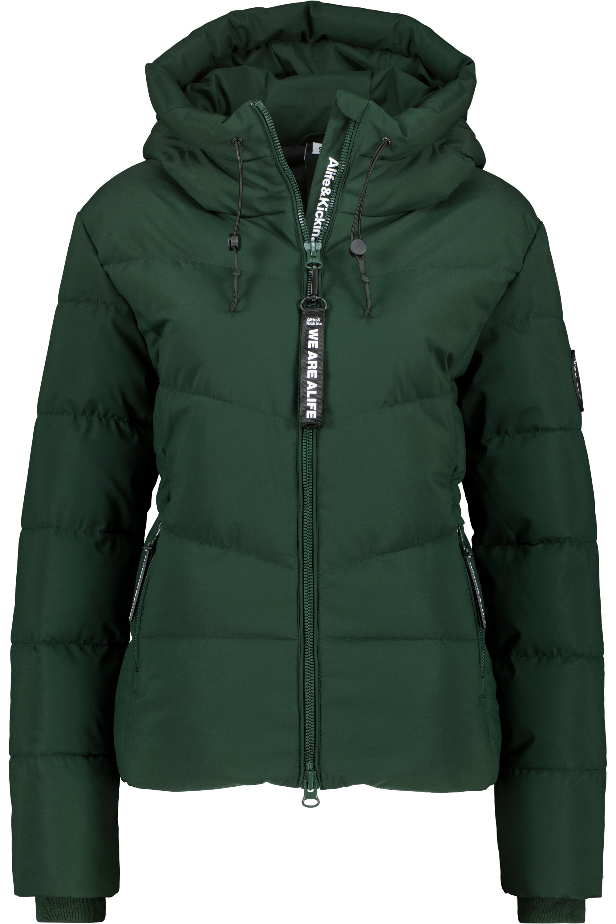 MicaelaAK A Puffer Jacket Dunkelgrün