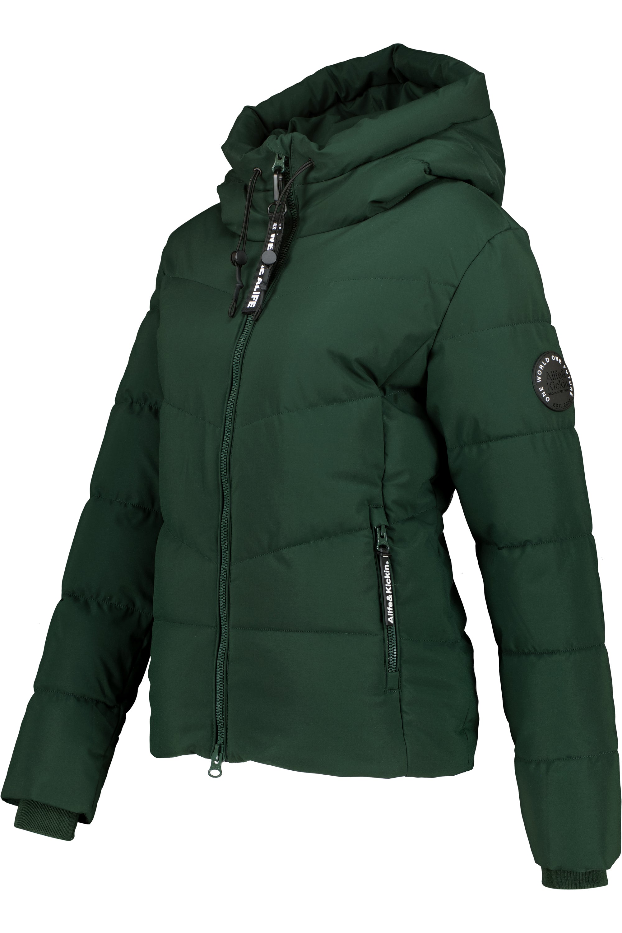 MicaelaAK A Puffer Jacket Dunkelgrün