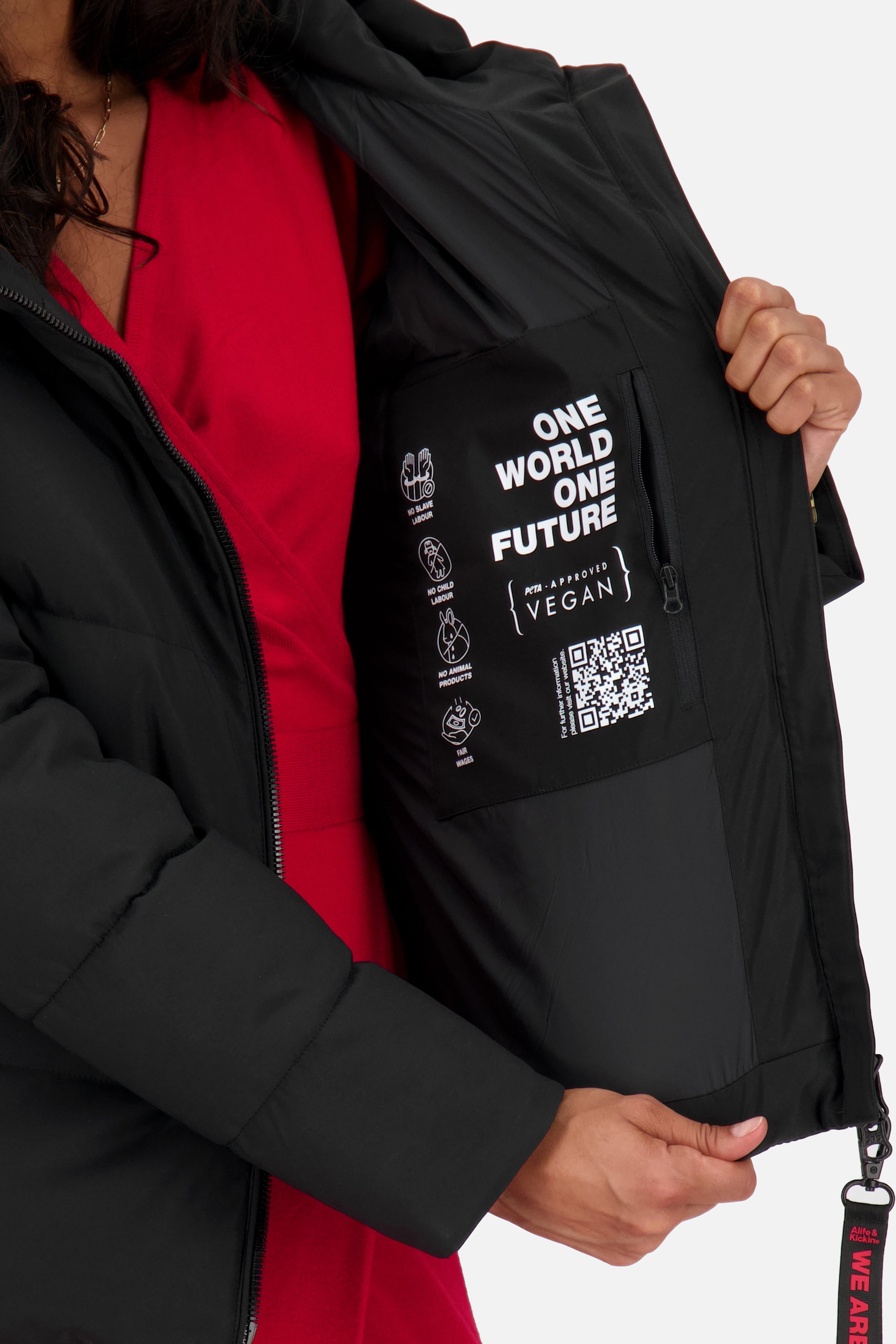 MicaelaAK A Puffer Jacket Schwarz