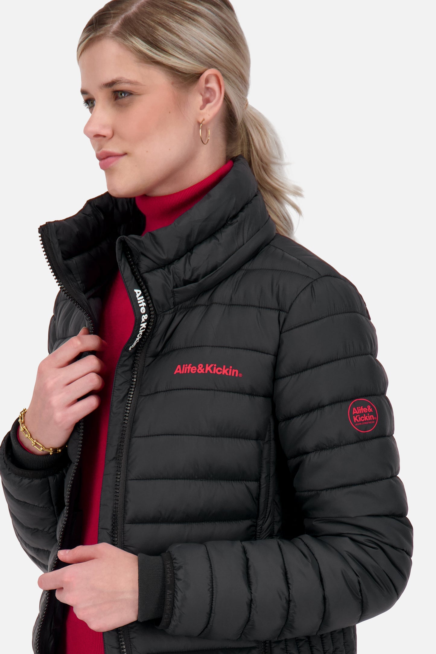 NadjaAK A Puffer Jacket Schwarz