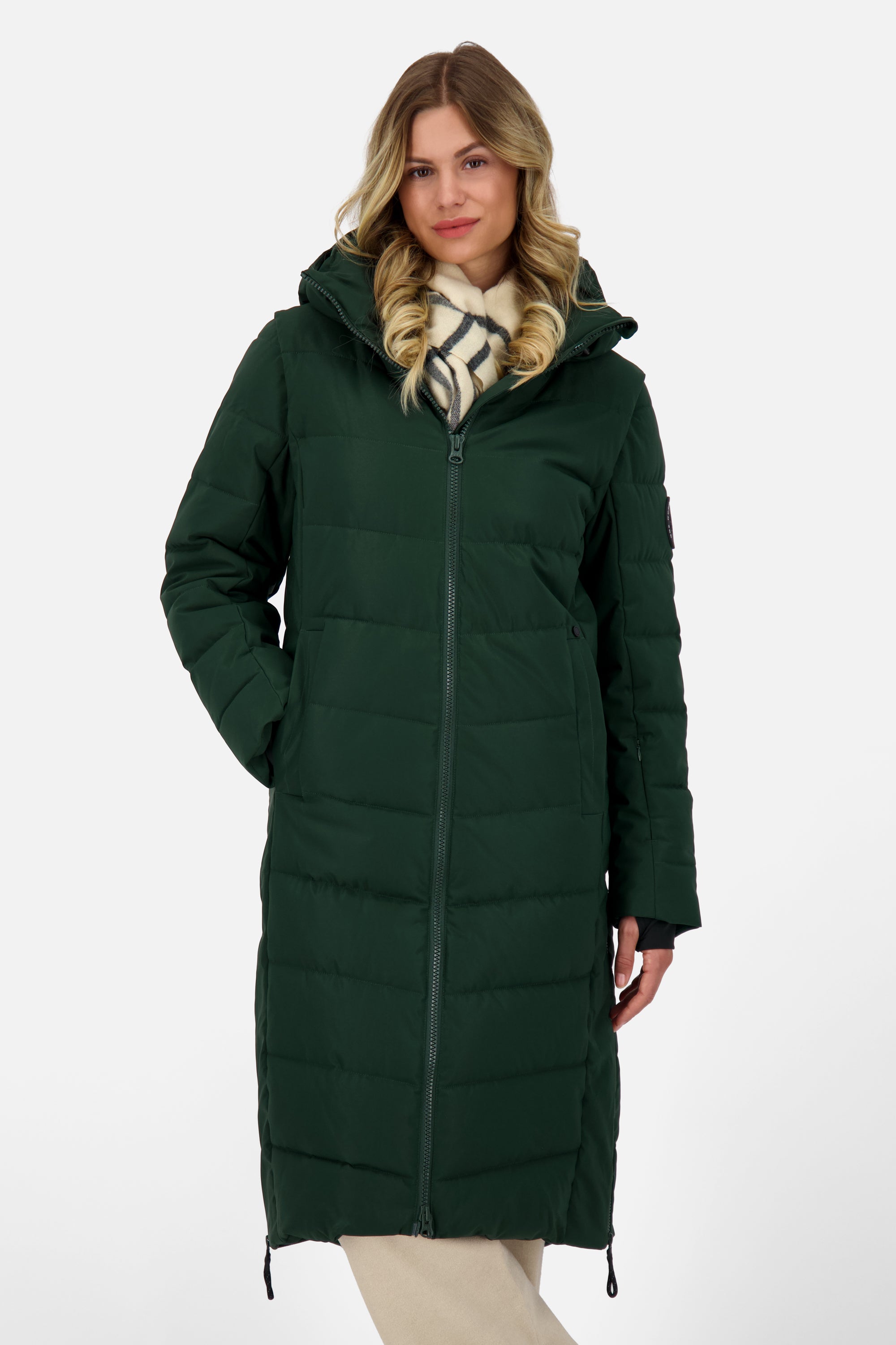NellyAK A Puffer Coat Dunkelgrün