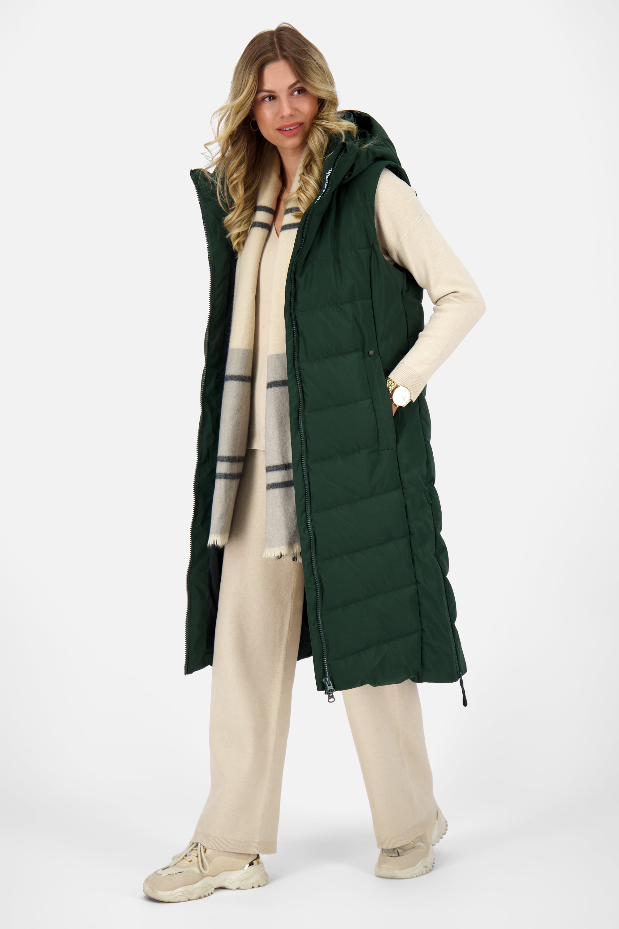 NellyAK A Puffer Coat Dunkelgrün