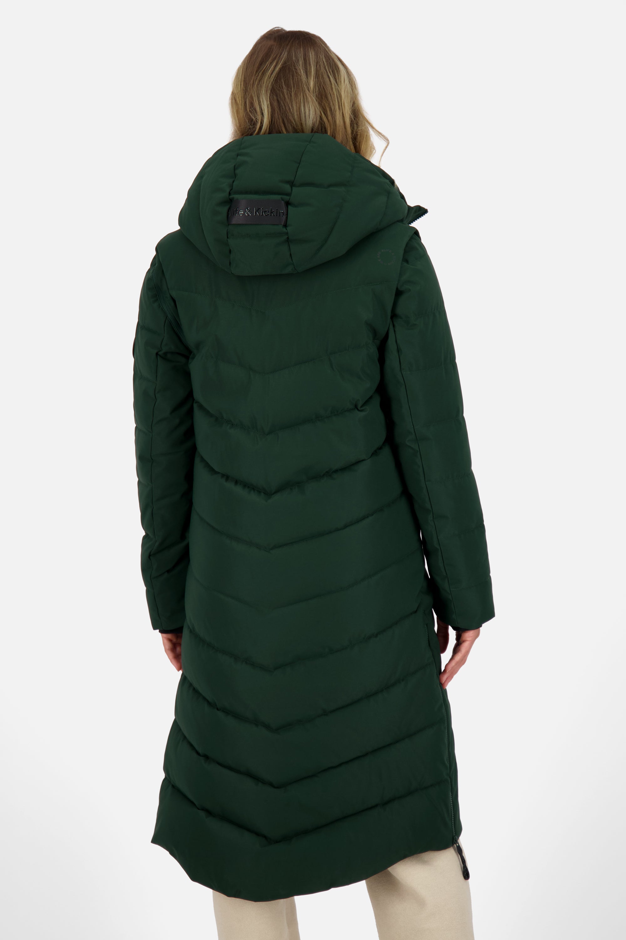 NellyAK A Puffer Coat Dunkelgrün