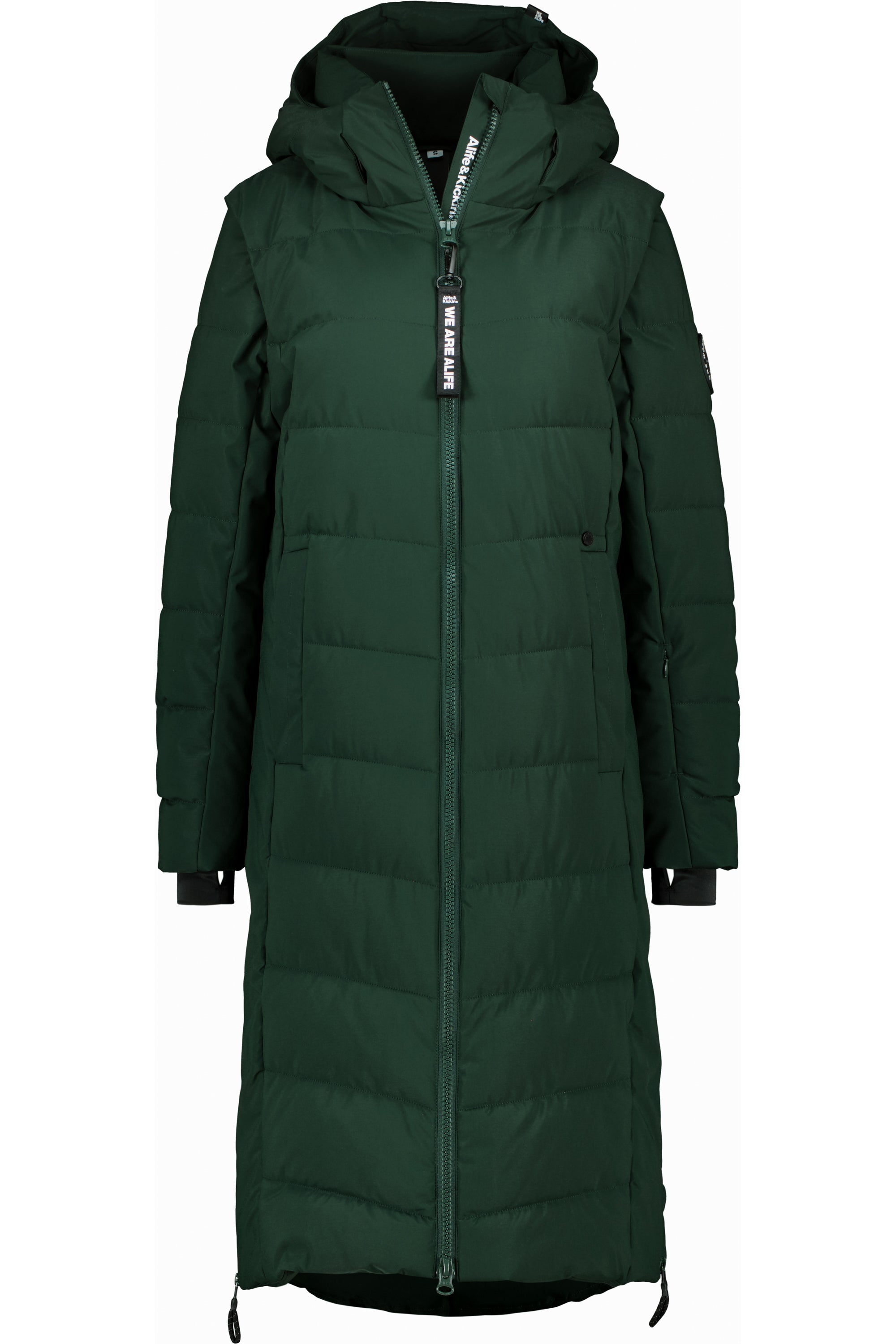 NellyAK A Puffer Coat Dunkelgrün