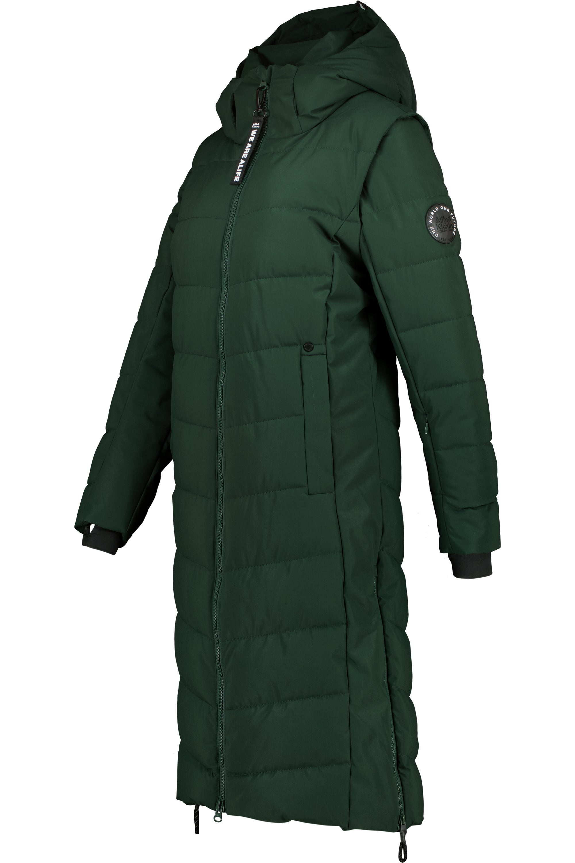 NellyAK A Puffer Coat Dunkelgrün