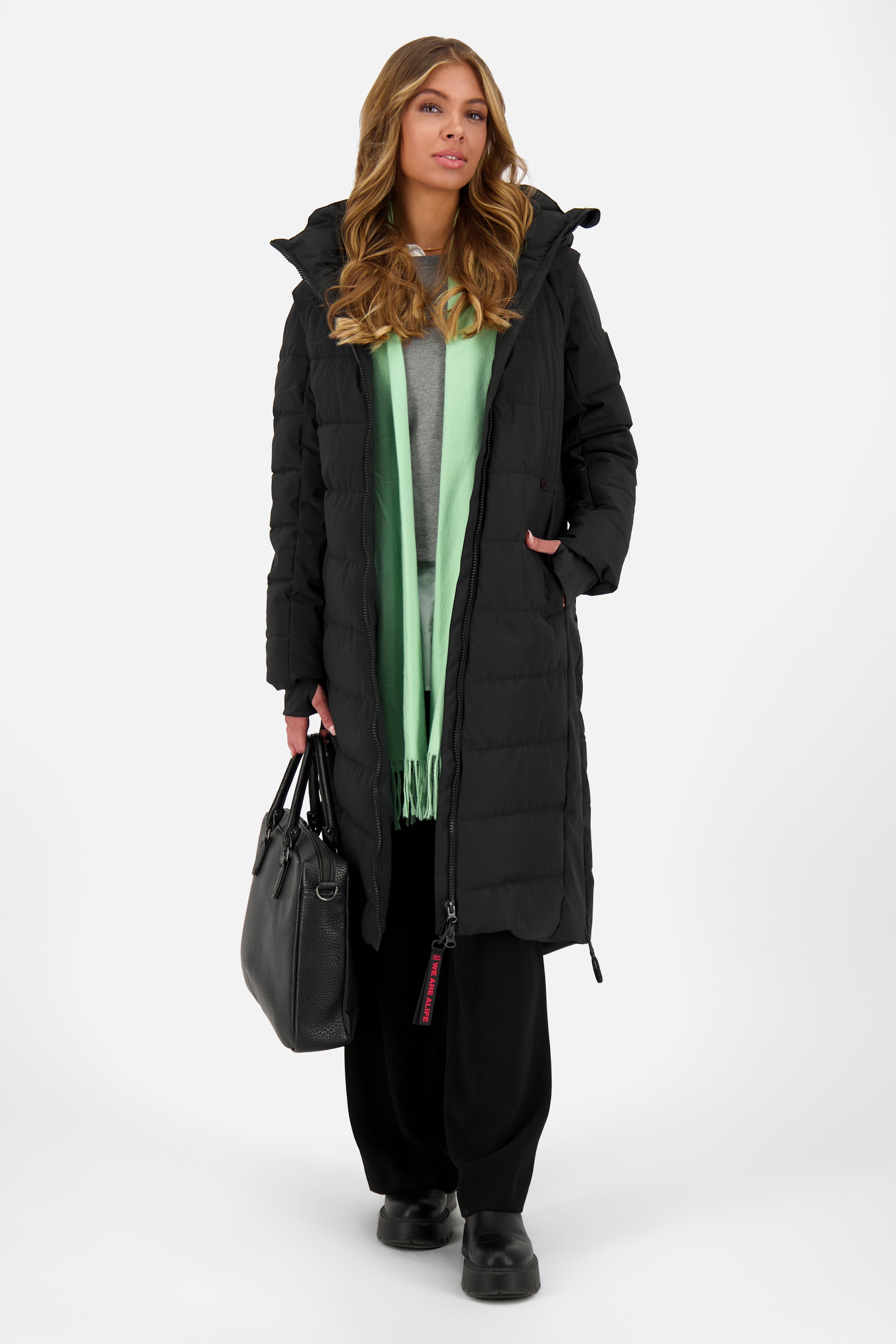 NellyAK A Puffer Coat Schwarz