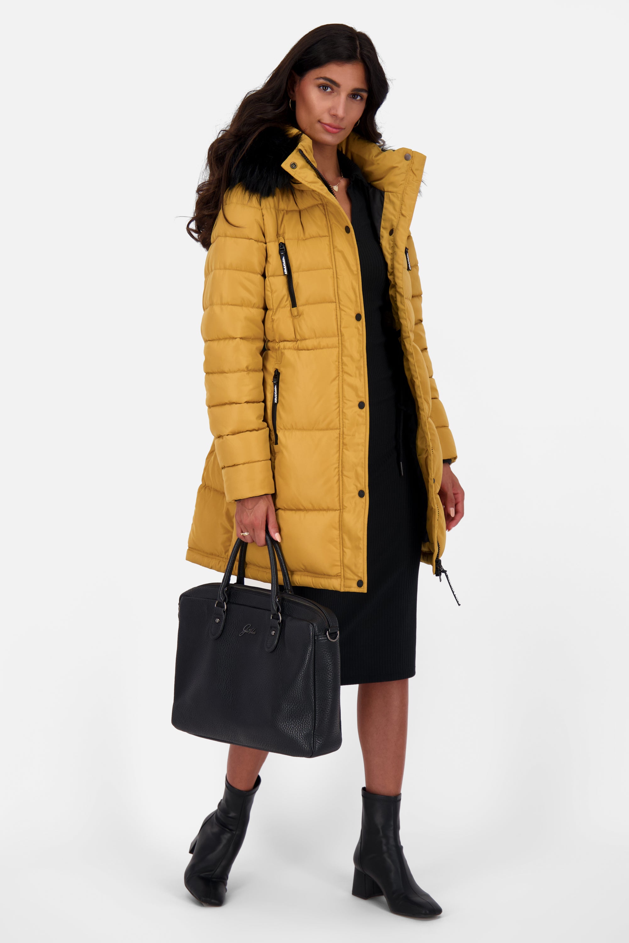 NicolaAK A Puffer Coat Braun