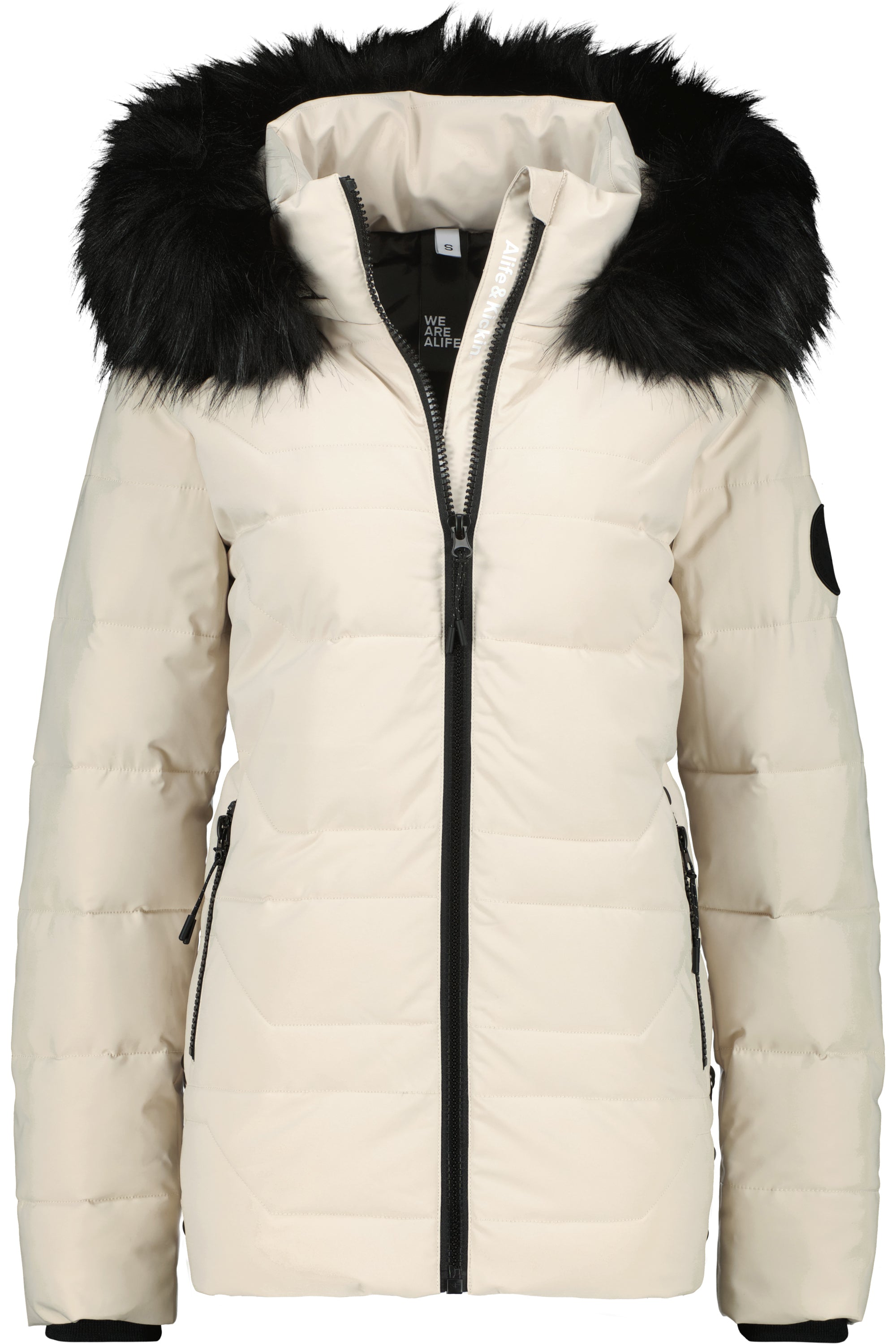 ZophiaAK A Puffer Jacket Beige