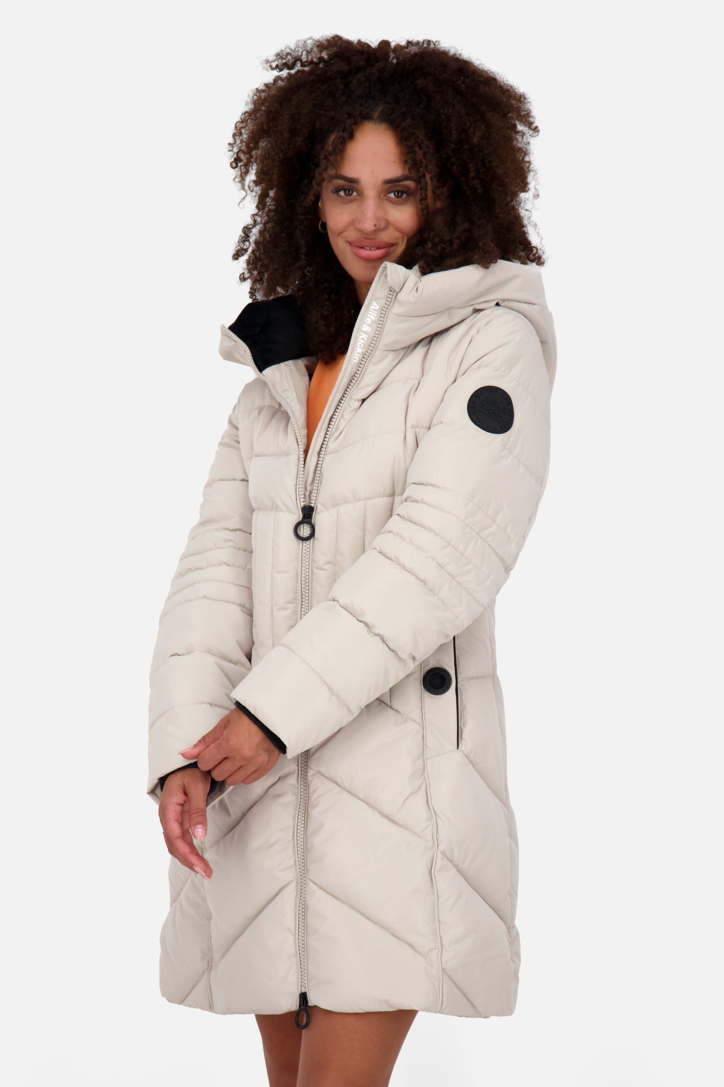 PriskaAK A Puffer Parka pumice