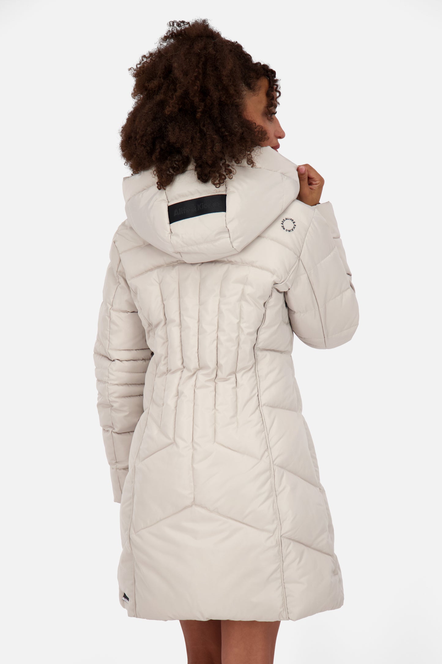 PriskaAK A Puffer Parka pumice
