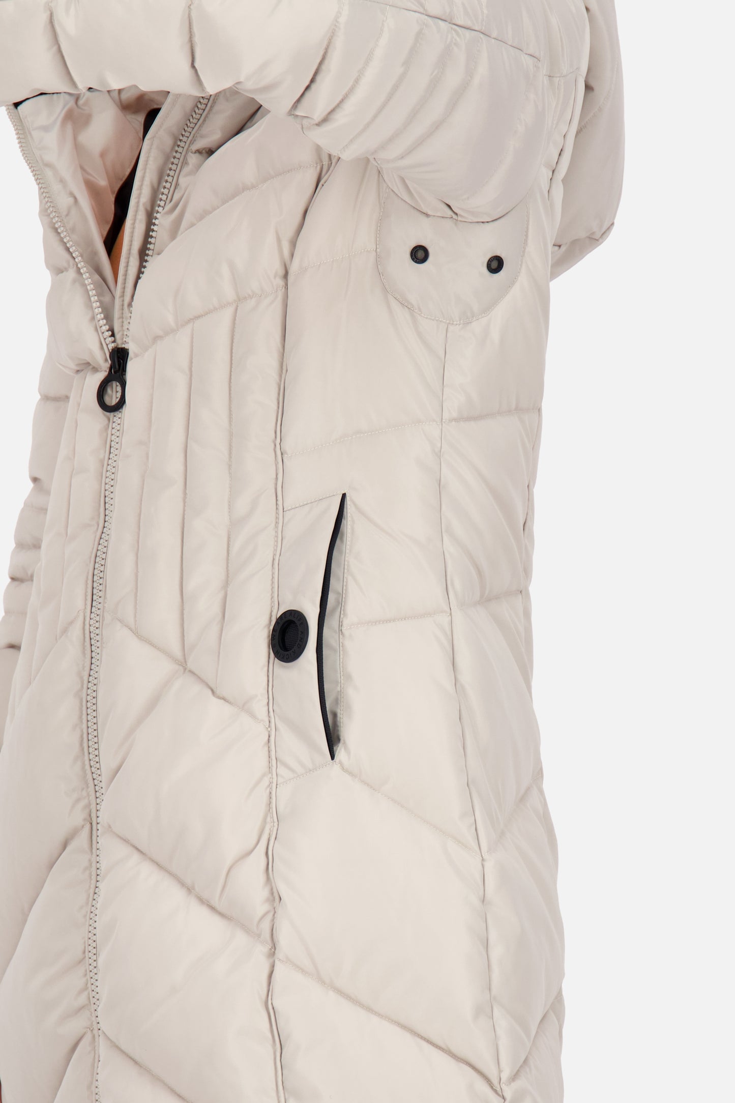 PriskaAK A Puffer Parka pumice