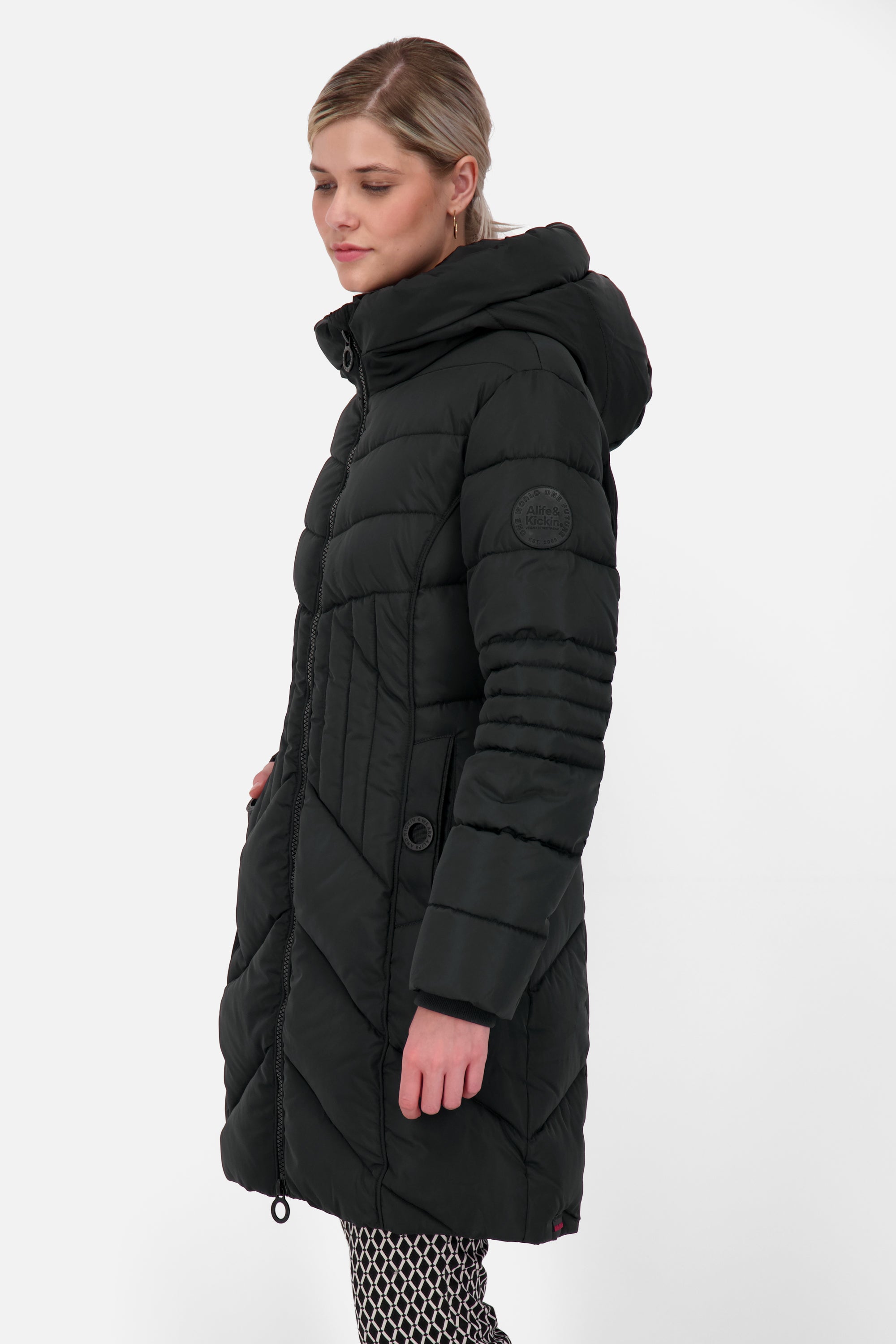 PriskaAK A Puffer Parka Schwarz