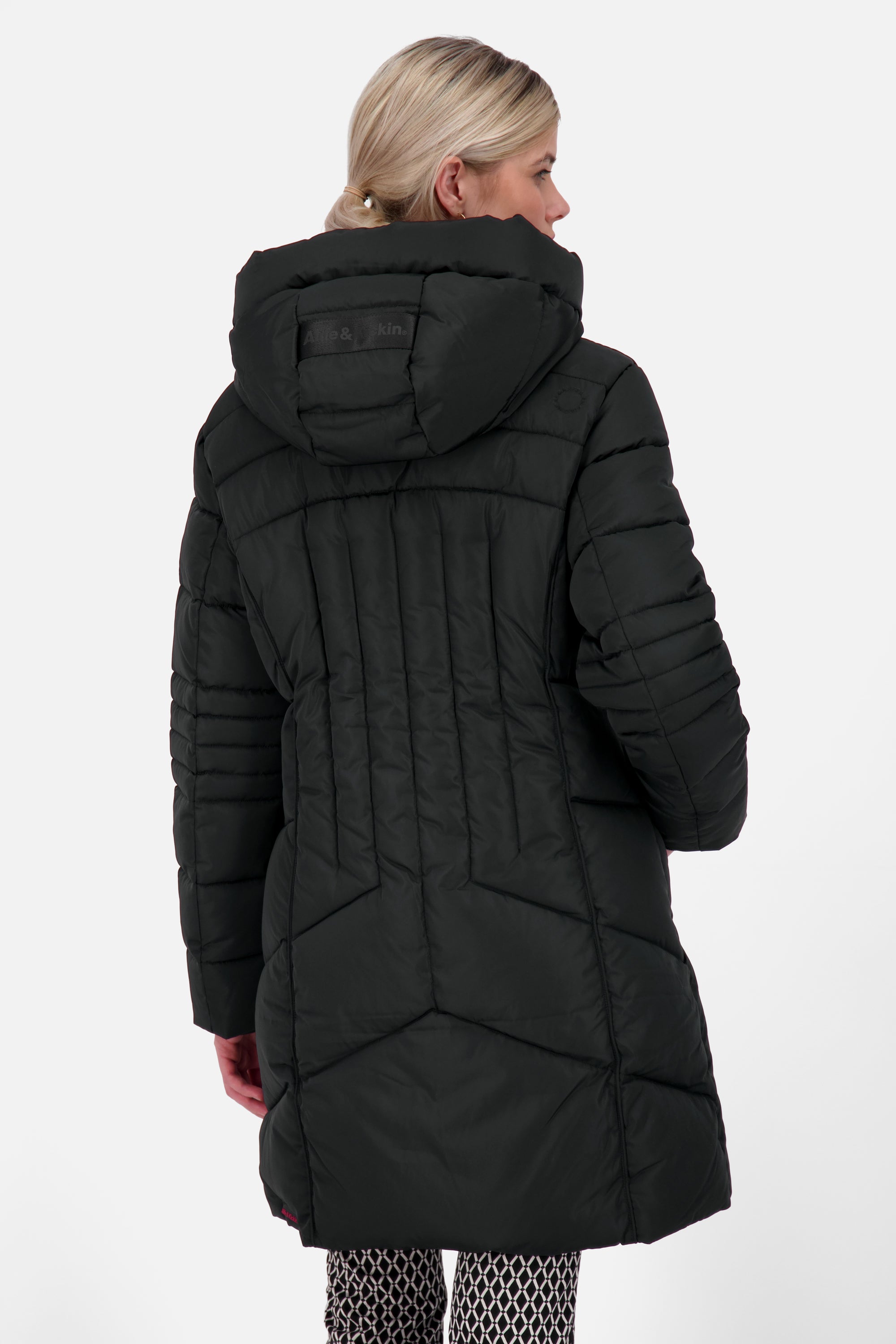PriskaAK A Puffer Parka Schwarz