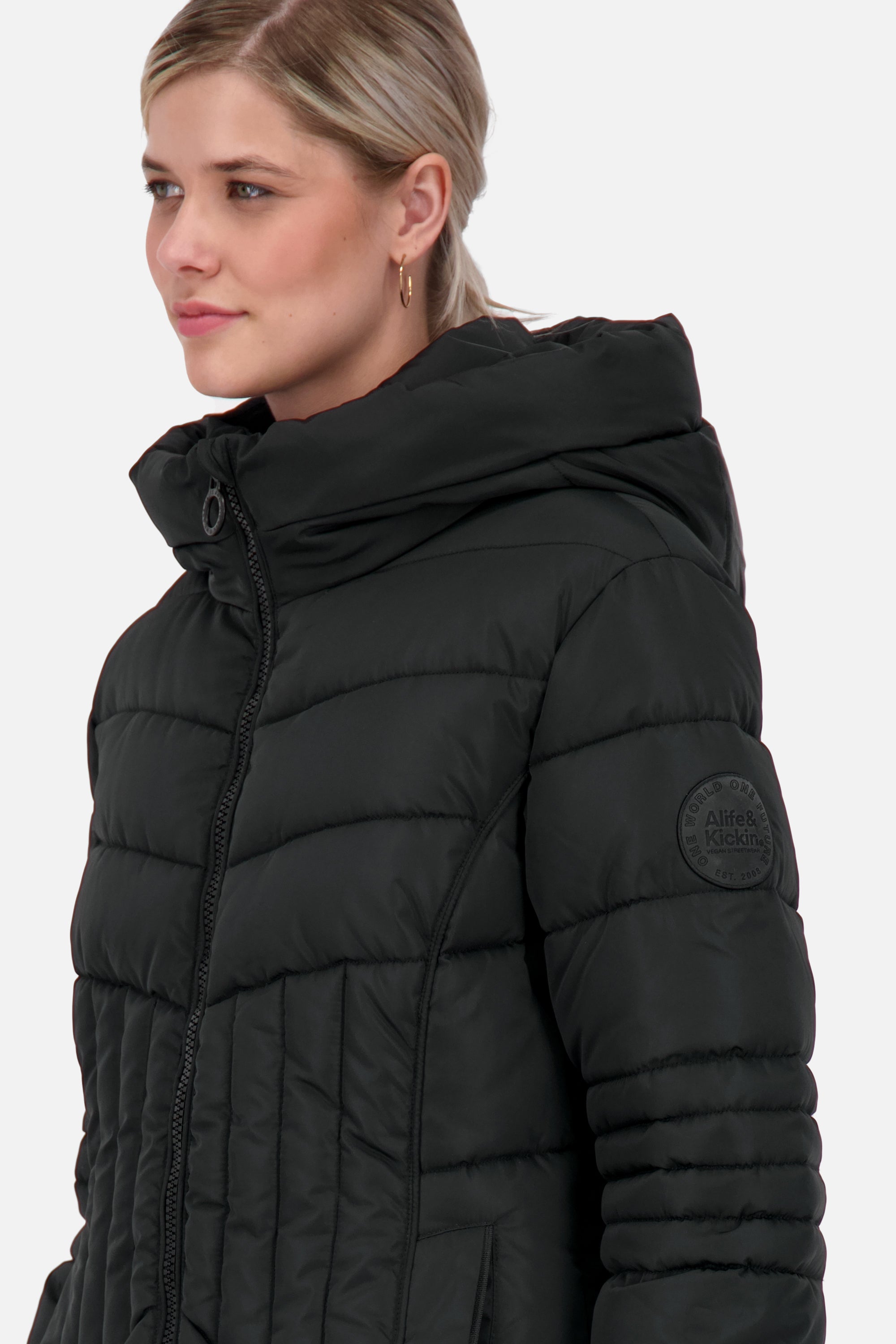 PriskaAK A Puffer Parka Schwarz