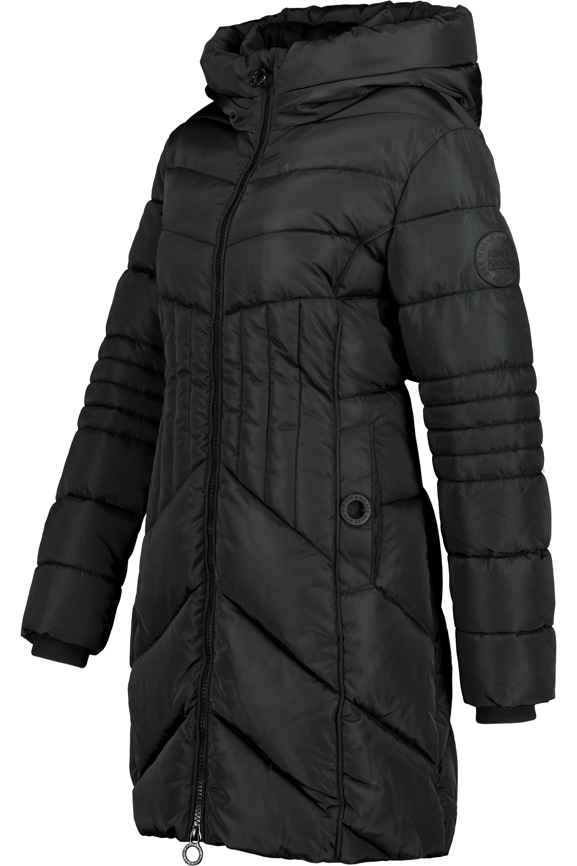 PriskaAK A Puffer Parka Schwarz