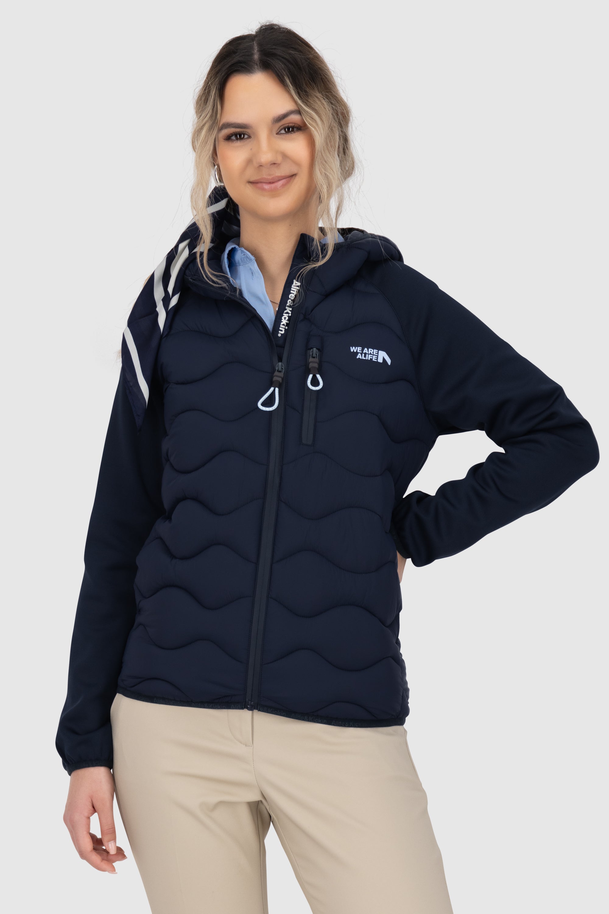 ArwenAK A Hybrid Jacket Dunkelblau