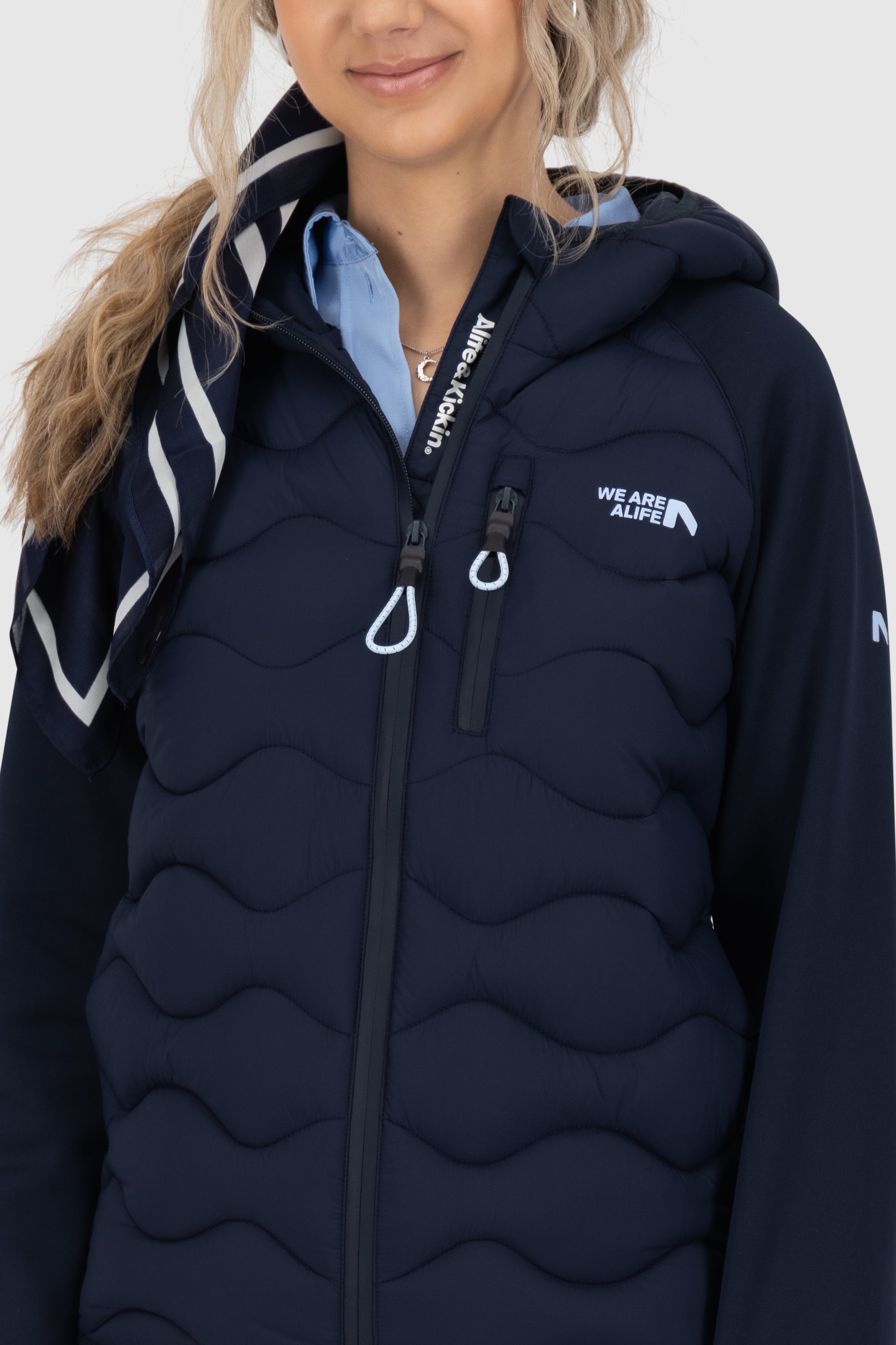 ArwenAK A Hybrid Jacket Dunkelblau