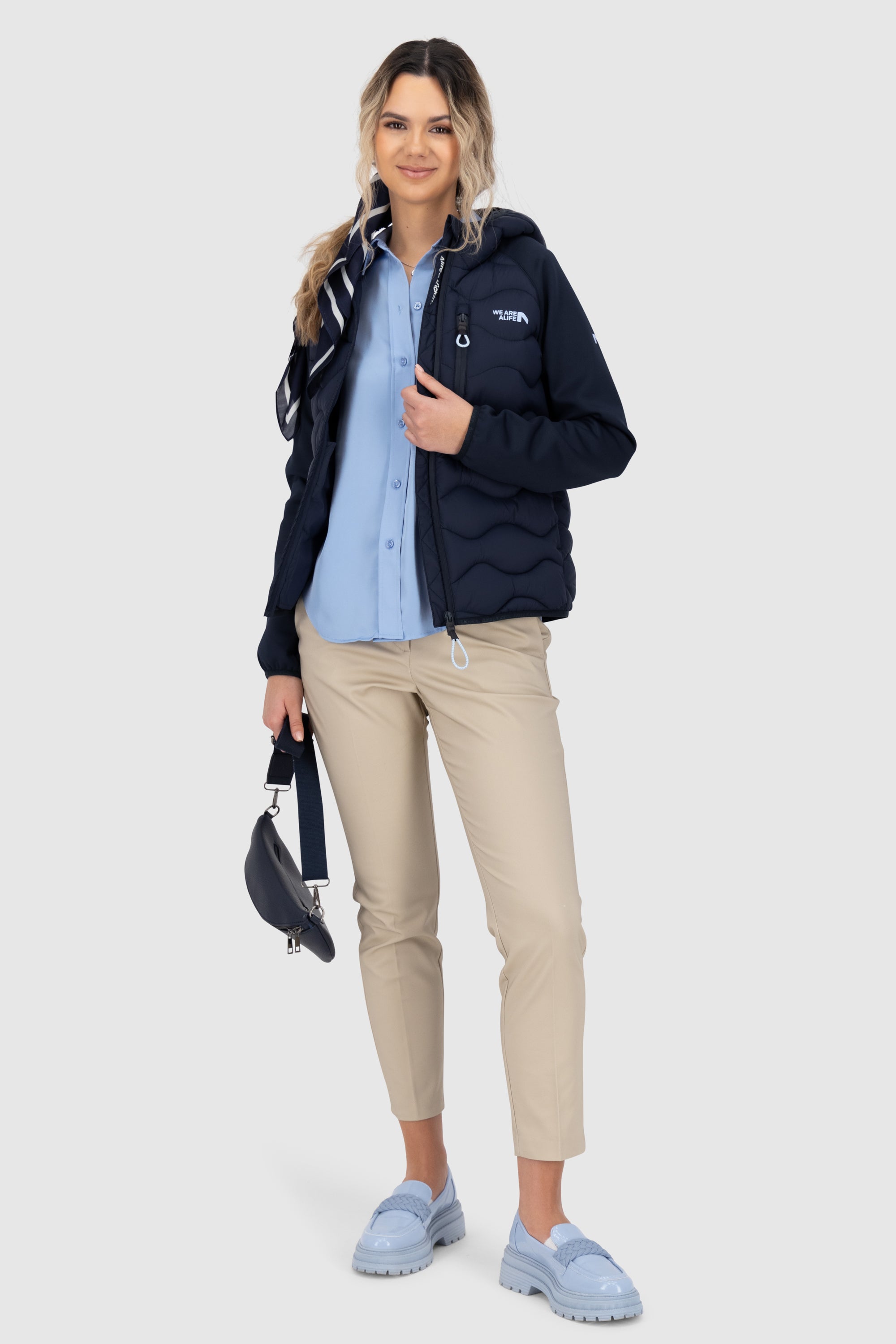 ArwenAK A Hybrid Jacket Dunkelblau