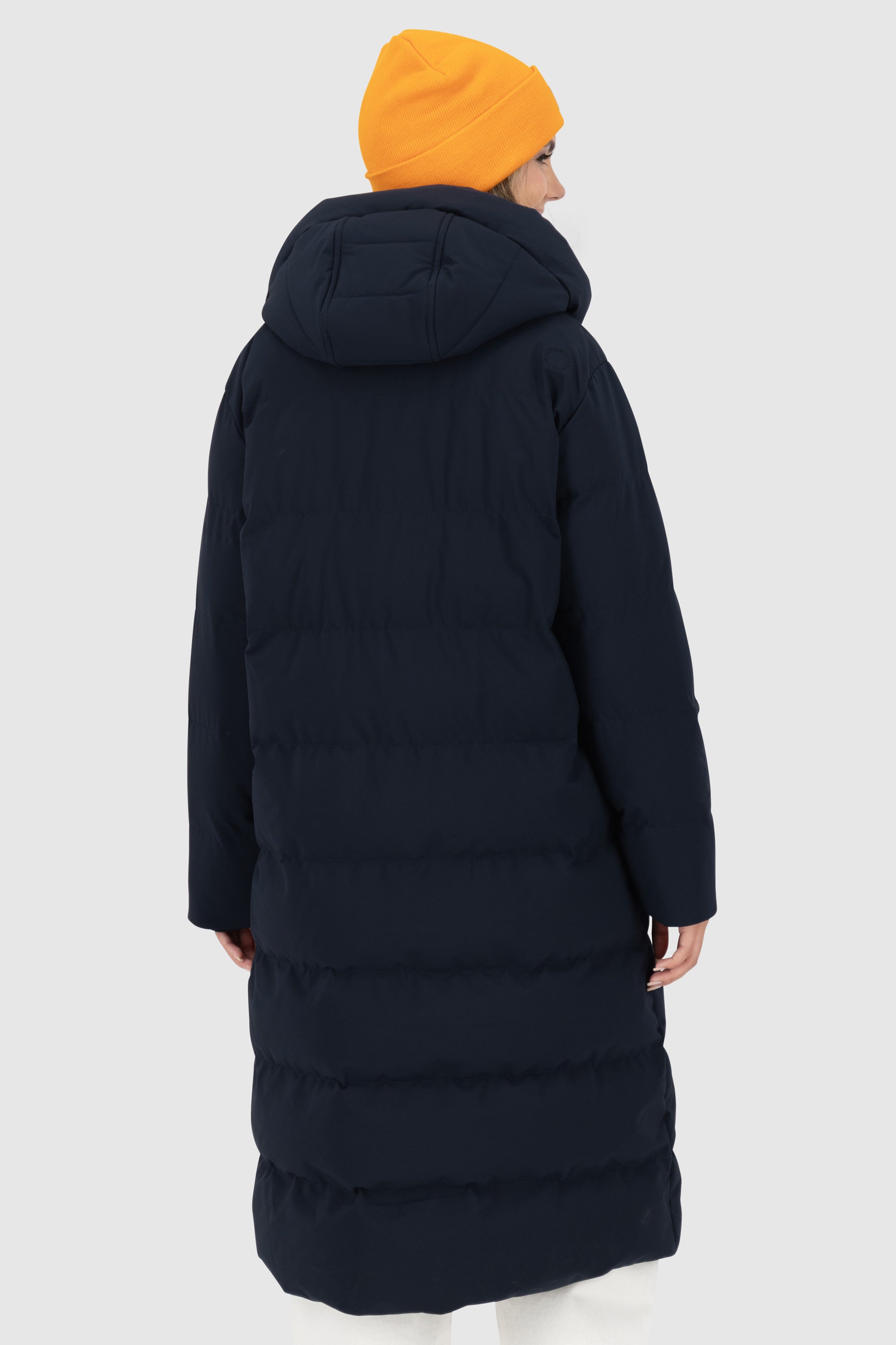 DitteAK A Puffer Coat Dunkelblau