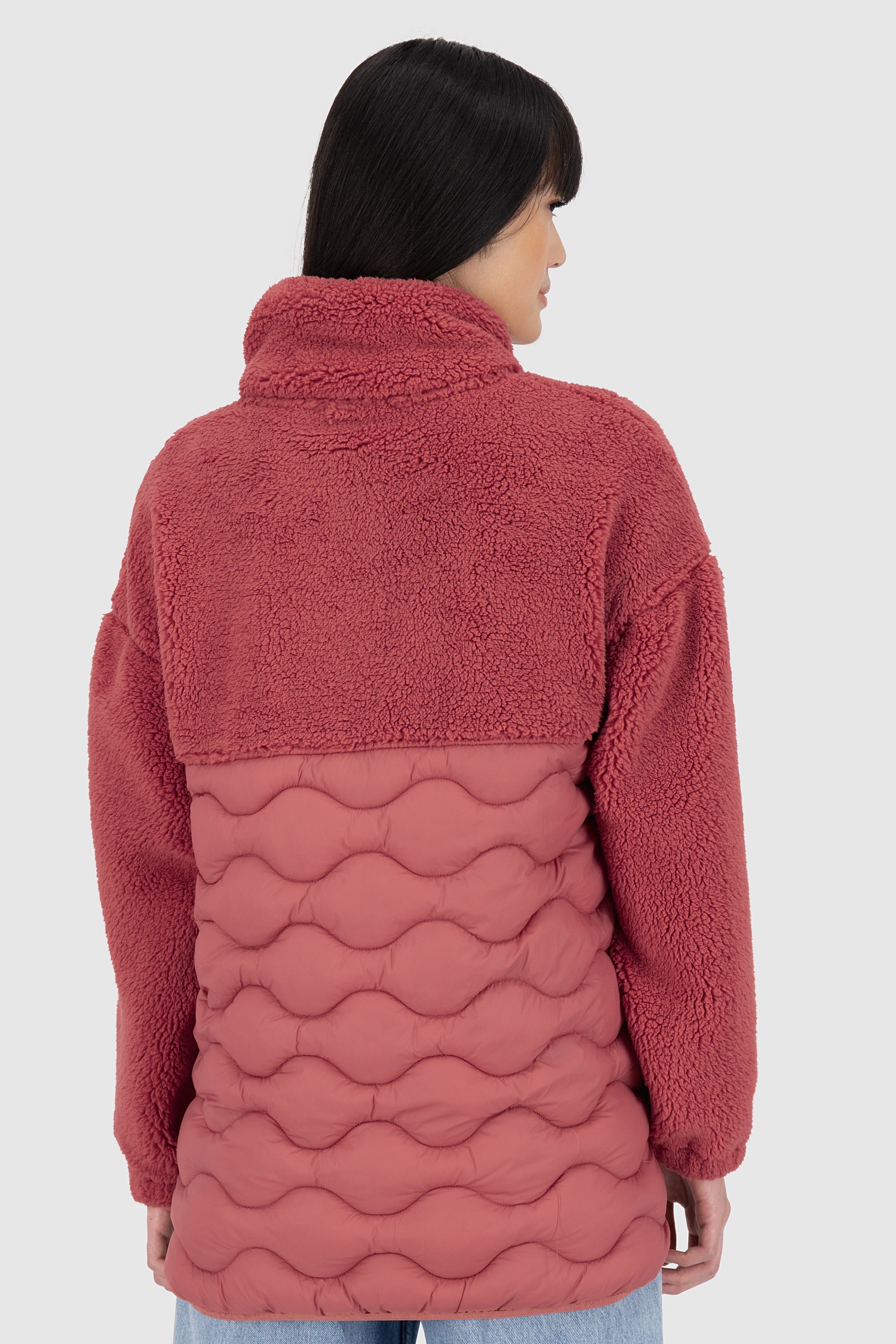 EveAK G Teddy Jacket Rot
