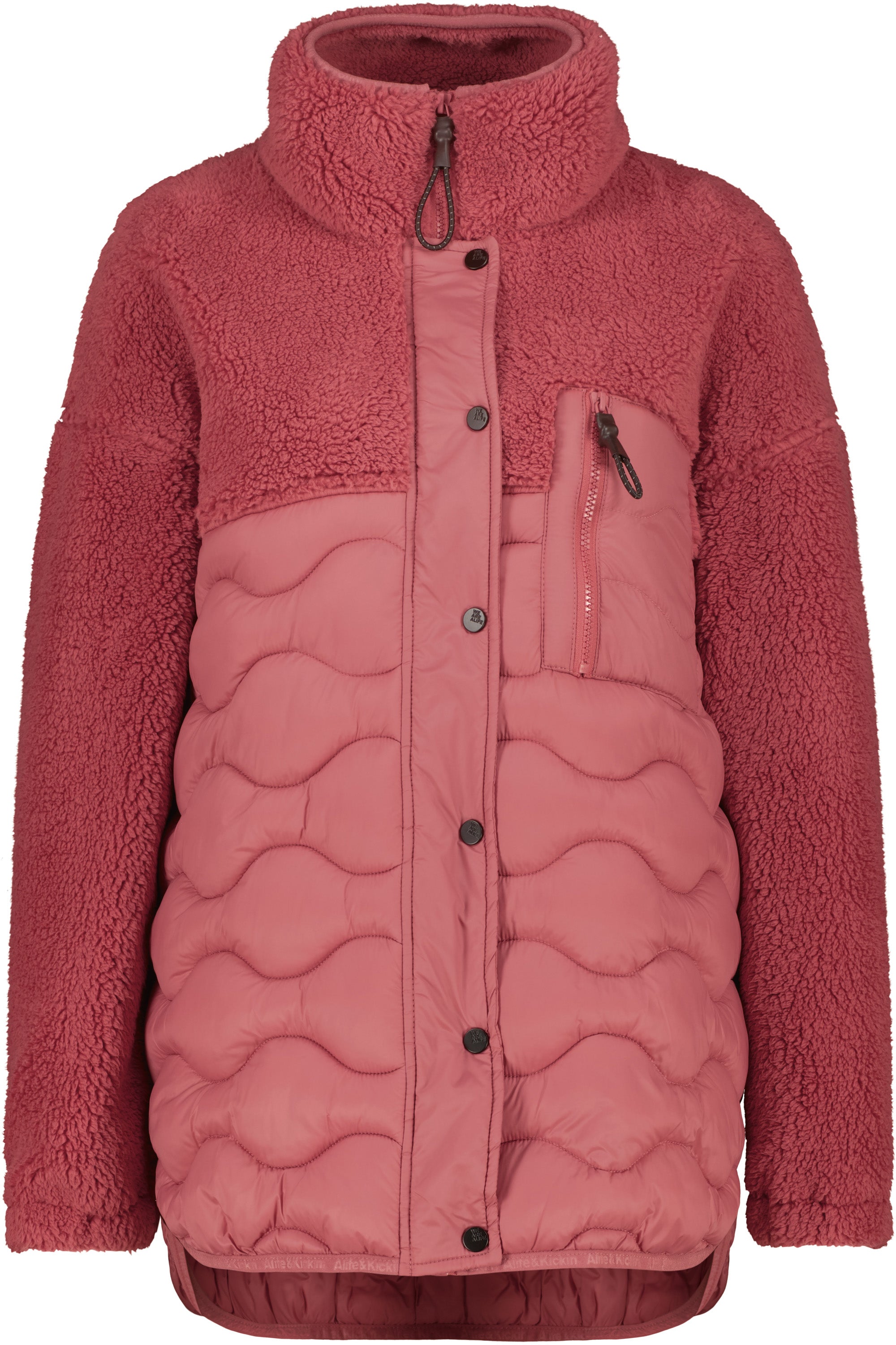 EveAK G Teddy Jacket Rot