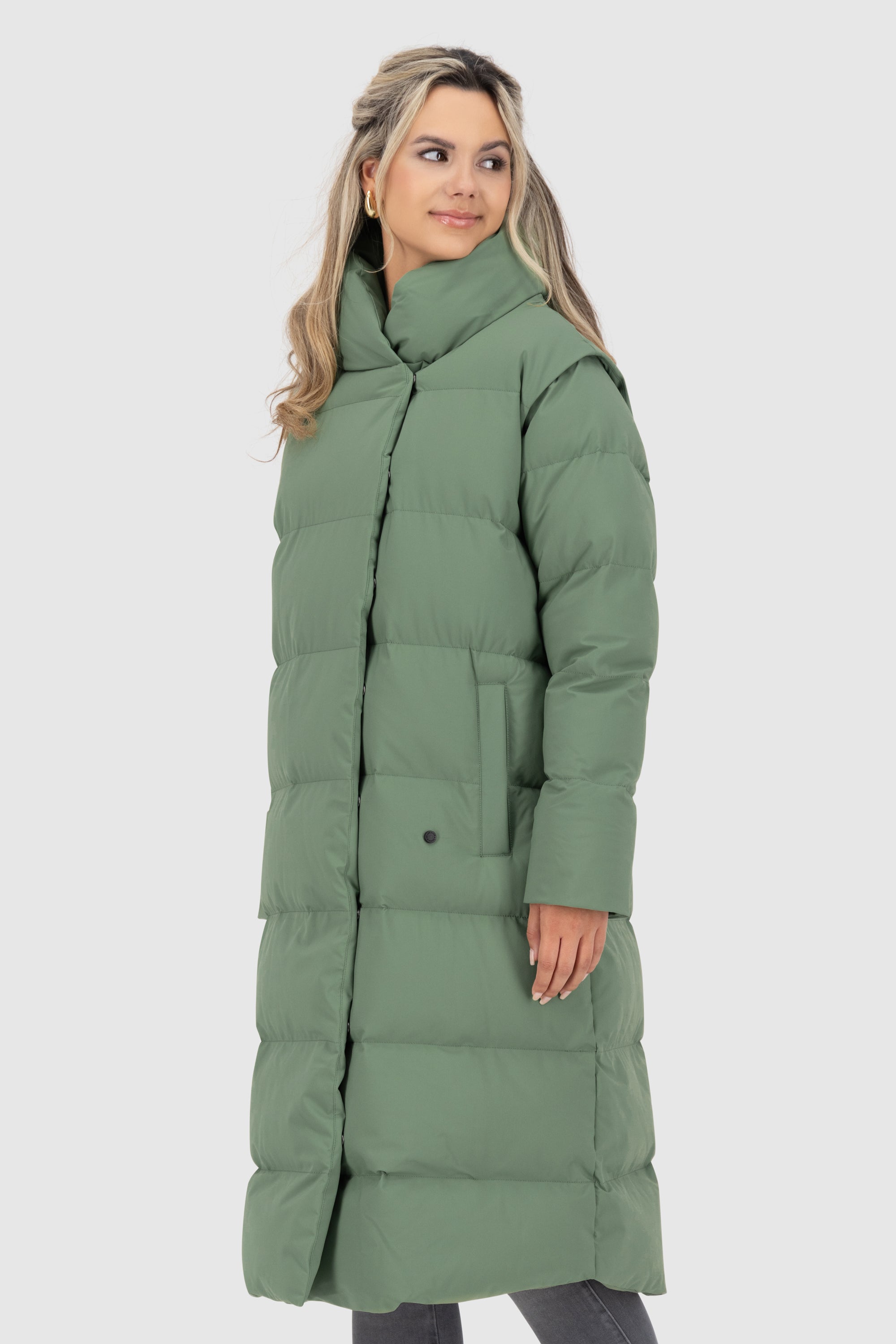 FleurAK A Puffer Coat Grün
