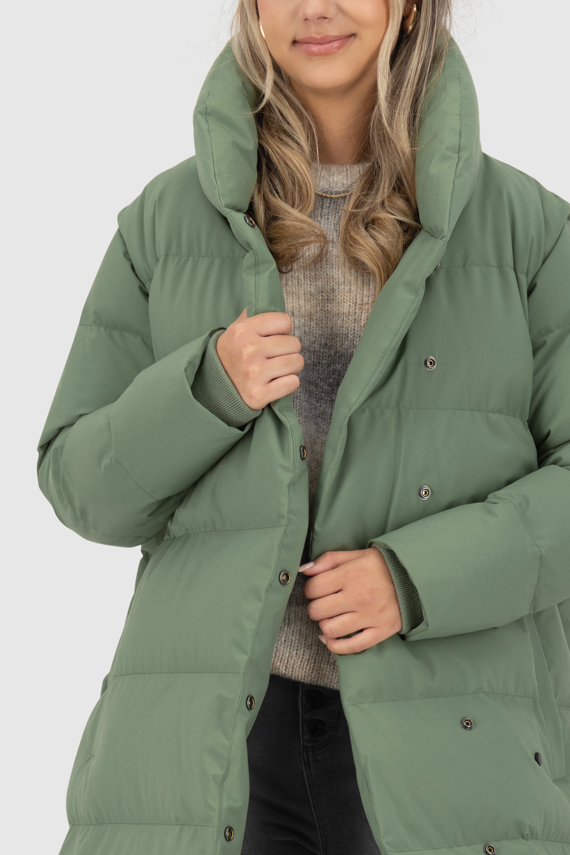 FleurAK A Puffer Coat Grün