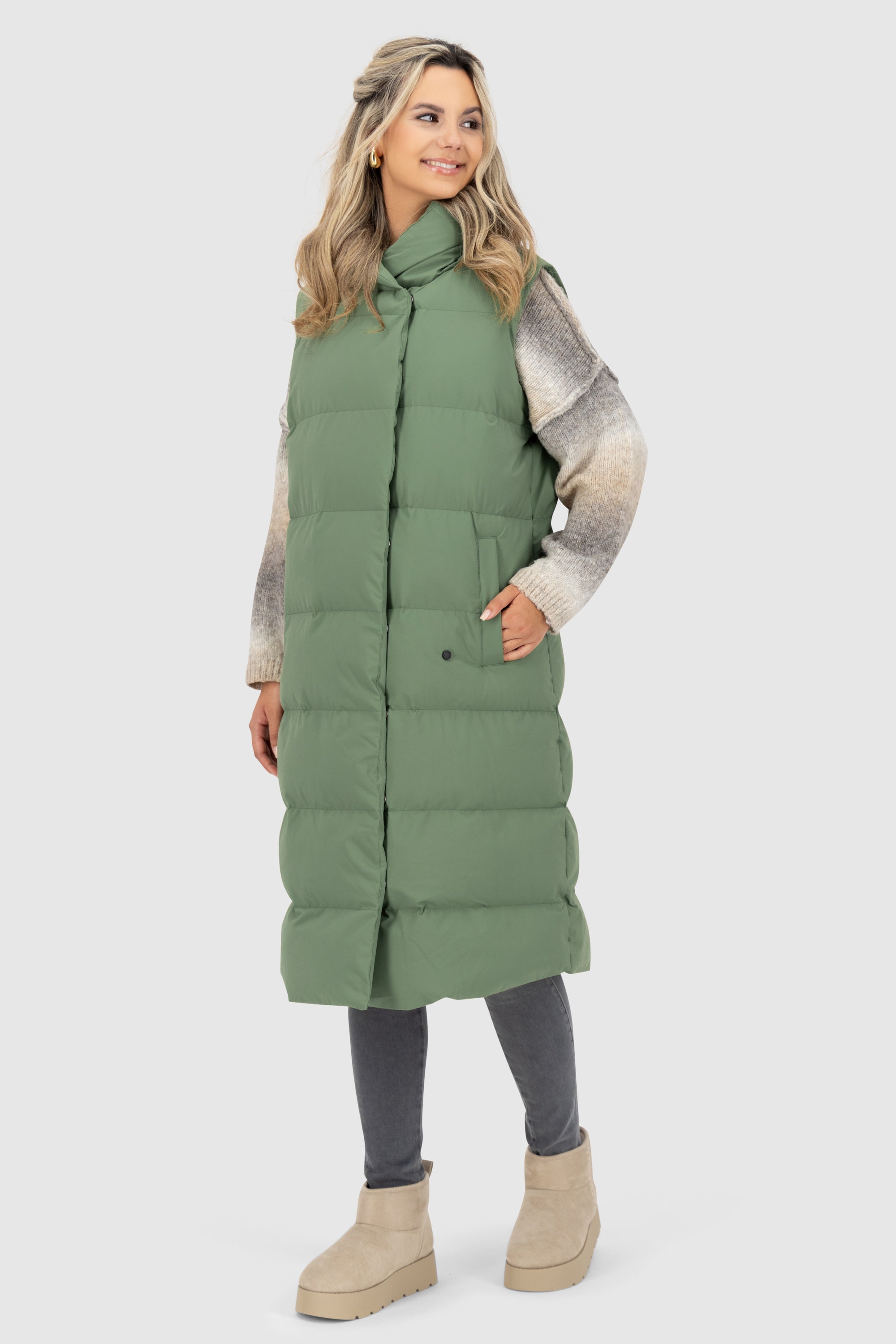 FleurAK A Puffer Coat Grün