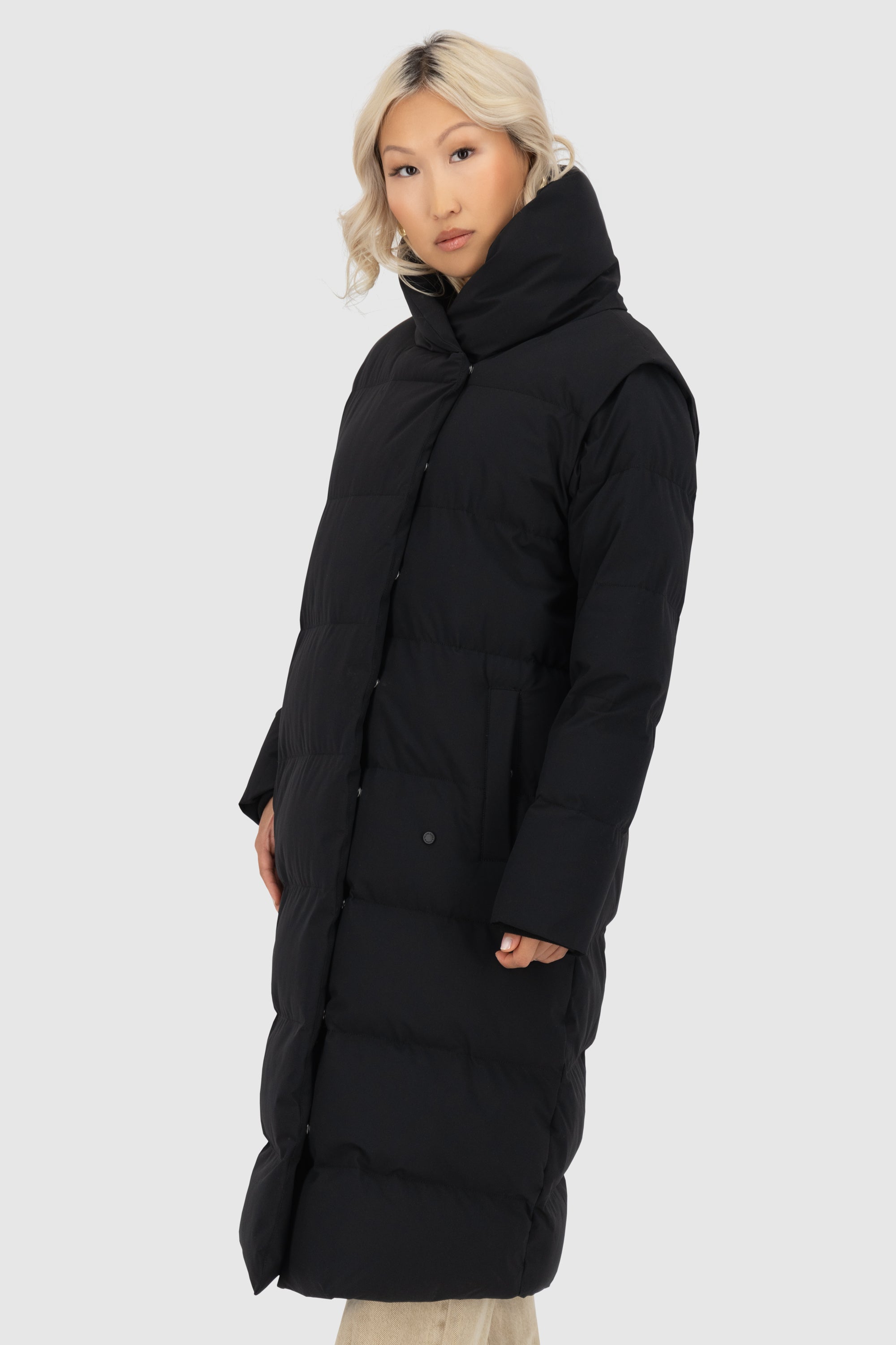 FleurAK A Puffer Coat Schwarz