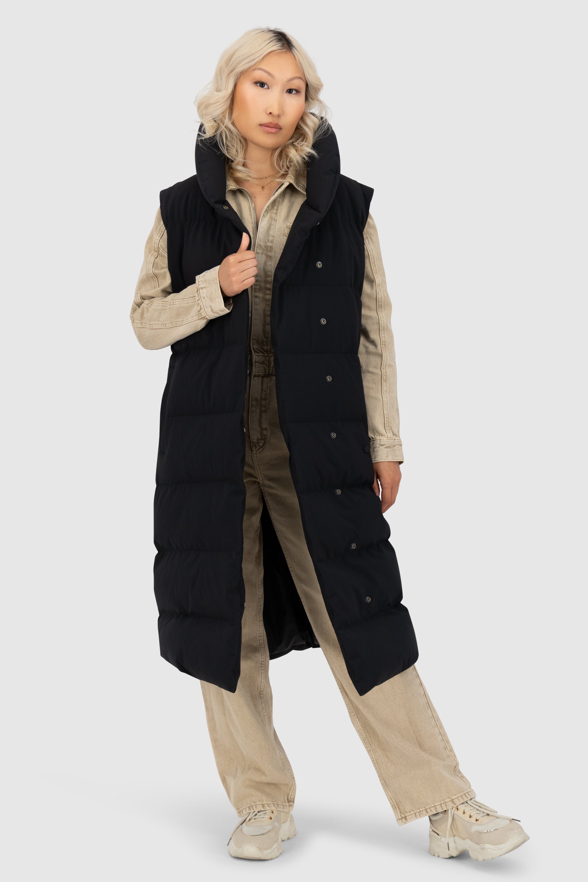 FleurAK A Puffer Coat Schwarz