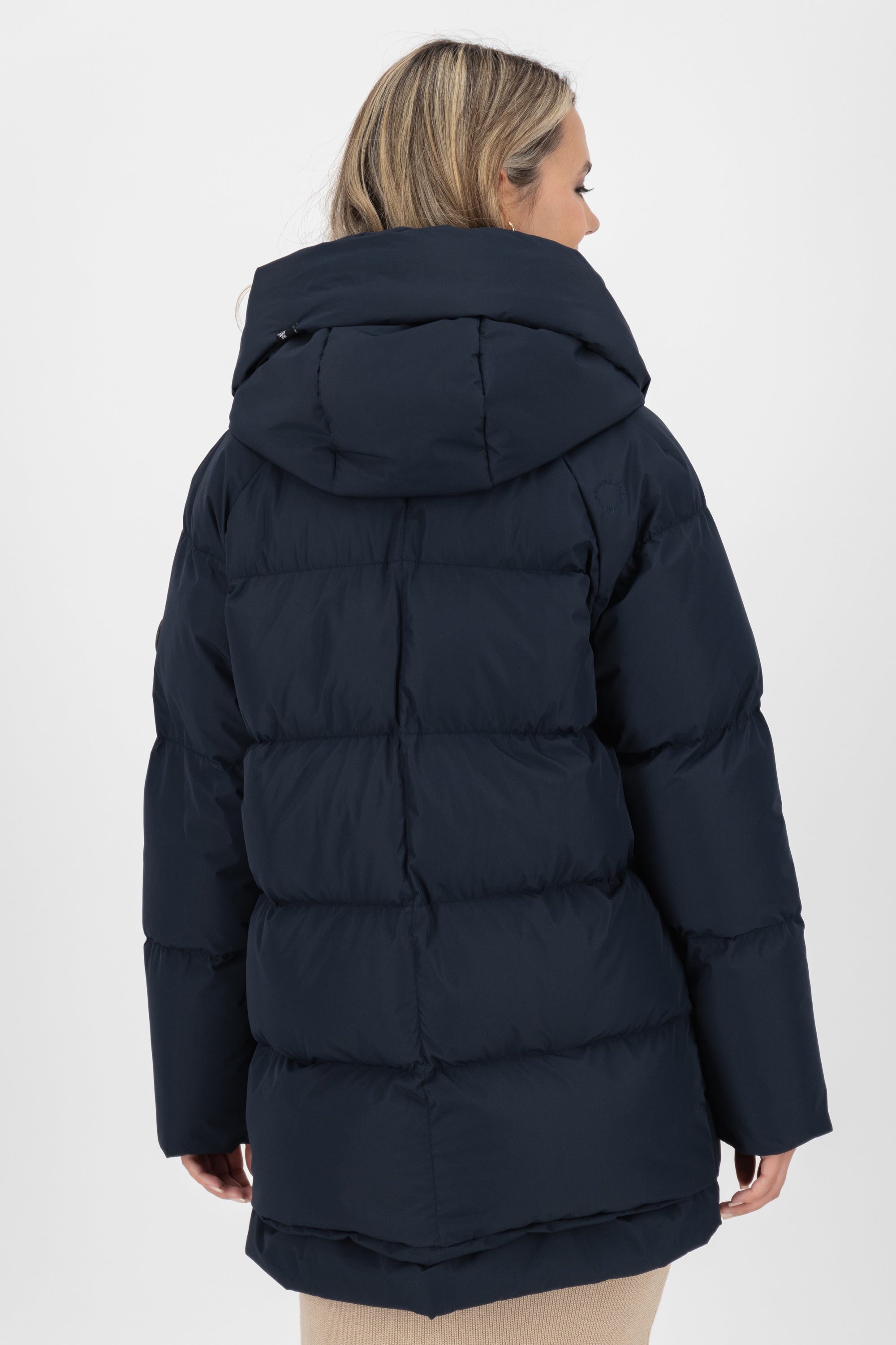 LykkeAK A Puffer Parka Dunkelblau