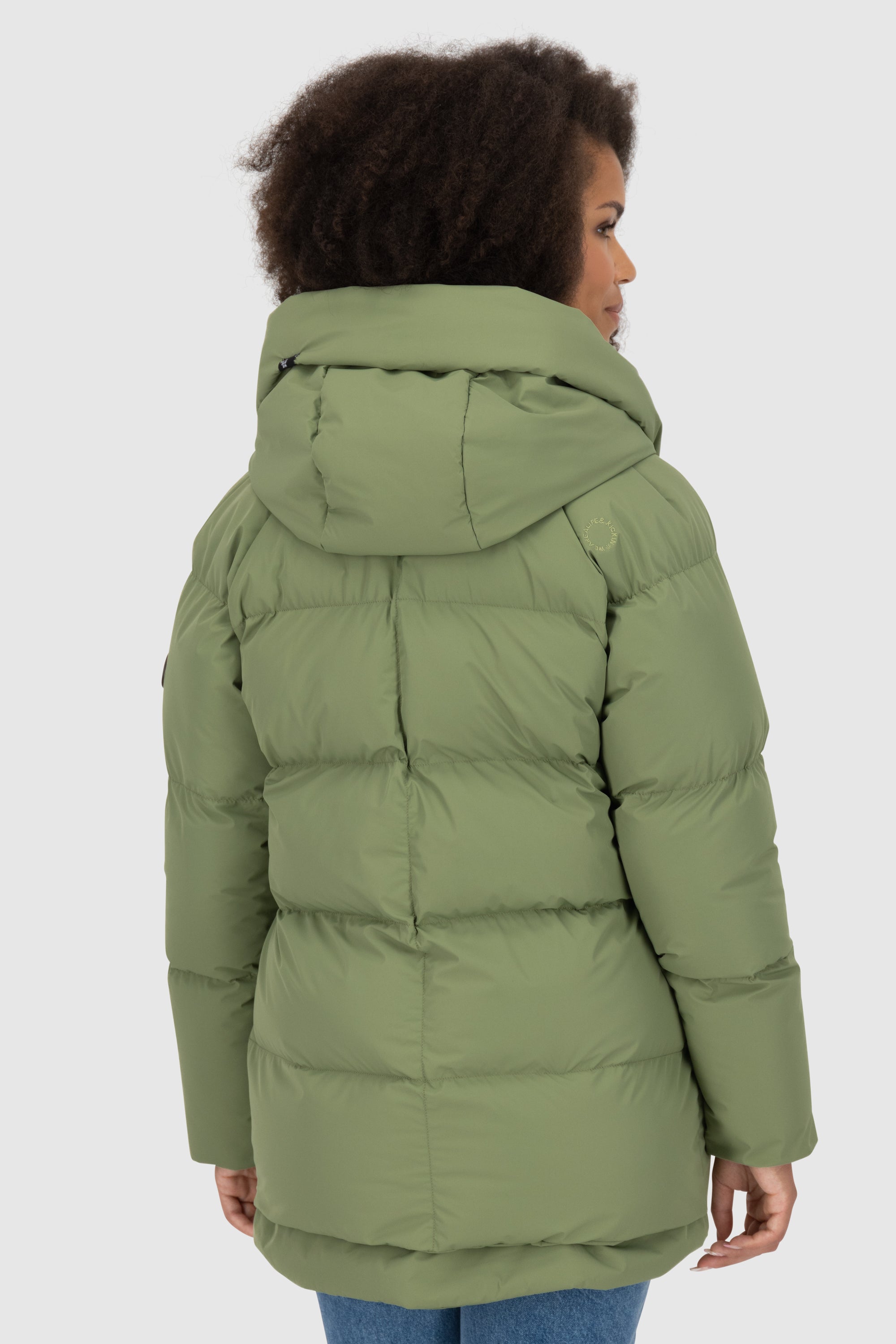 LykkeAK A Puffer Parka Grün