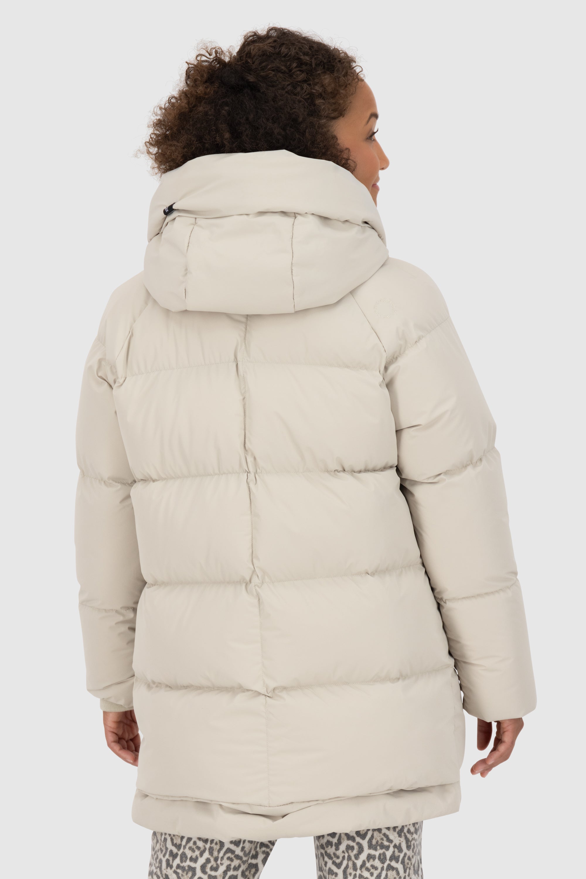 LykkeAK A Puffer Parka Beige